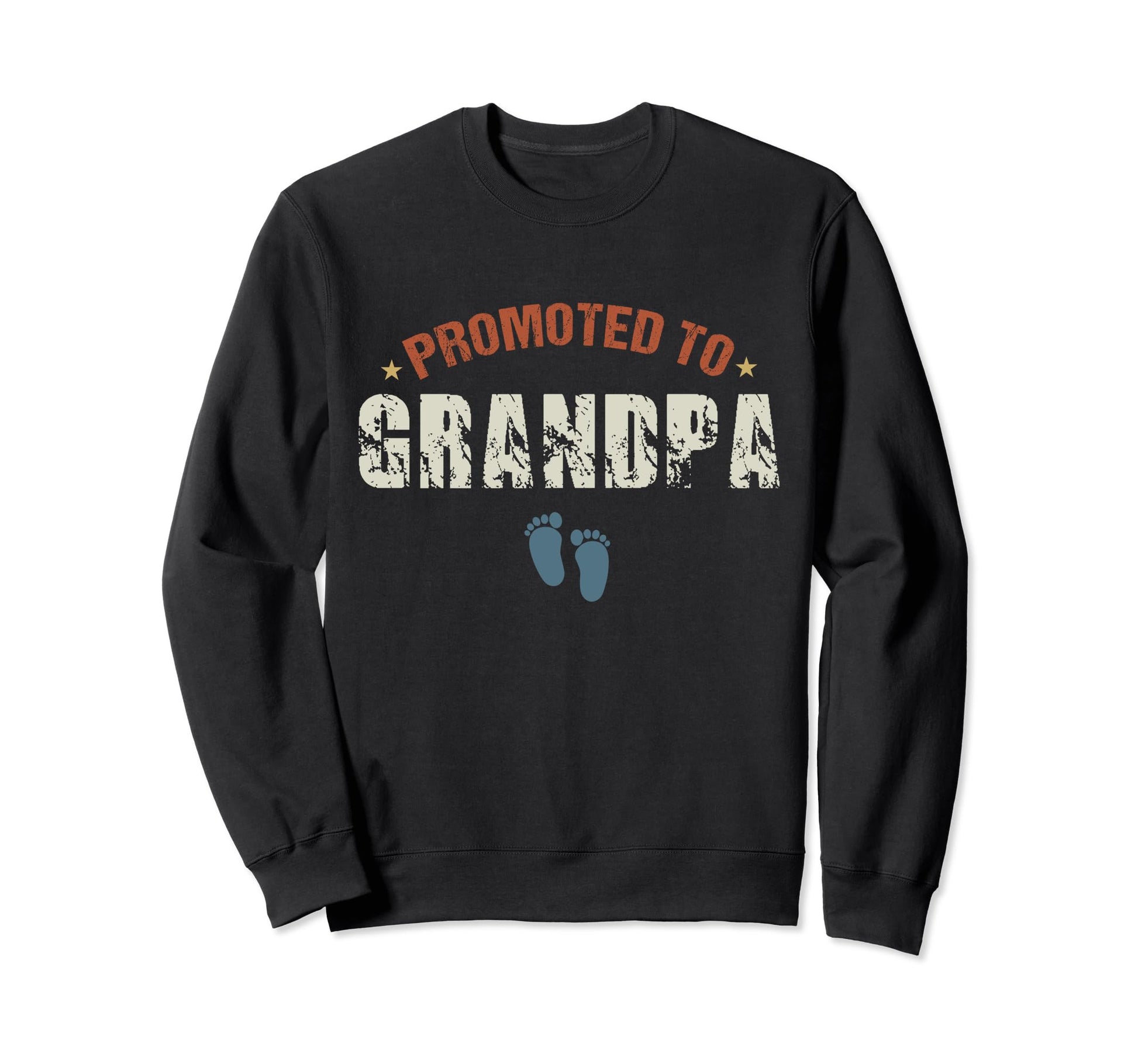 Promoted To Grandpa 2024 New Grandpa Sweatshirt - Streetwear Style Unisex - T-Shirt, Sweatshirt, Hoodie