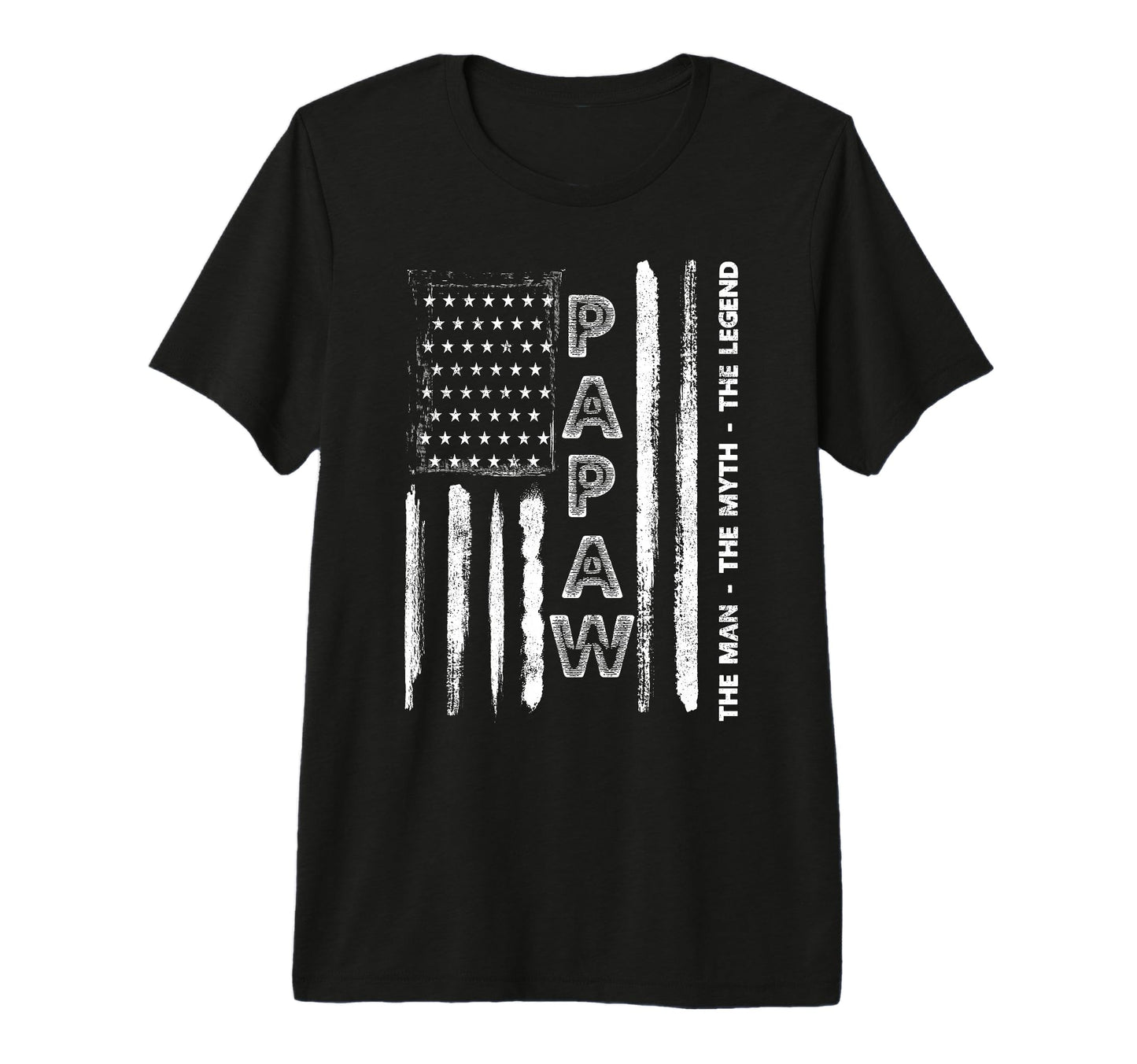 Mens Papaw Myth Legend Dad Grandpa T-Shirt - Aesthetic Graphic for Adults - T-Shirt, Sweatshirt, Hoodie