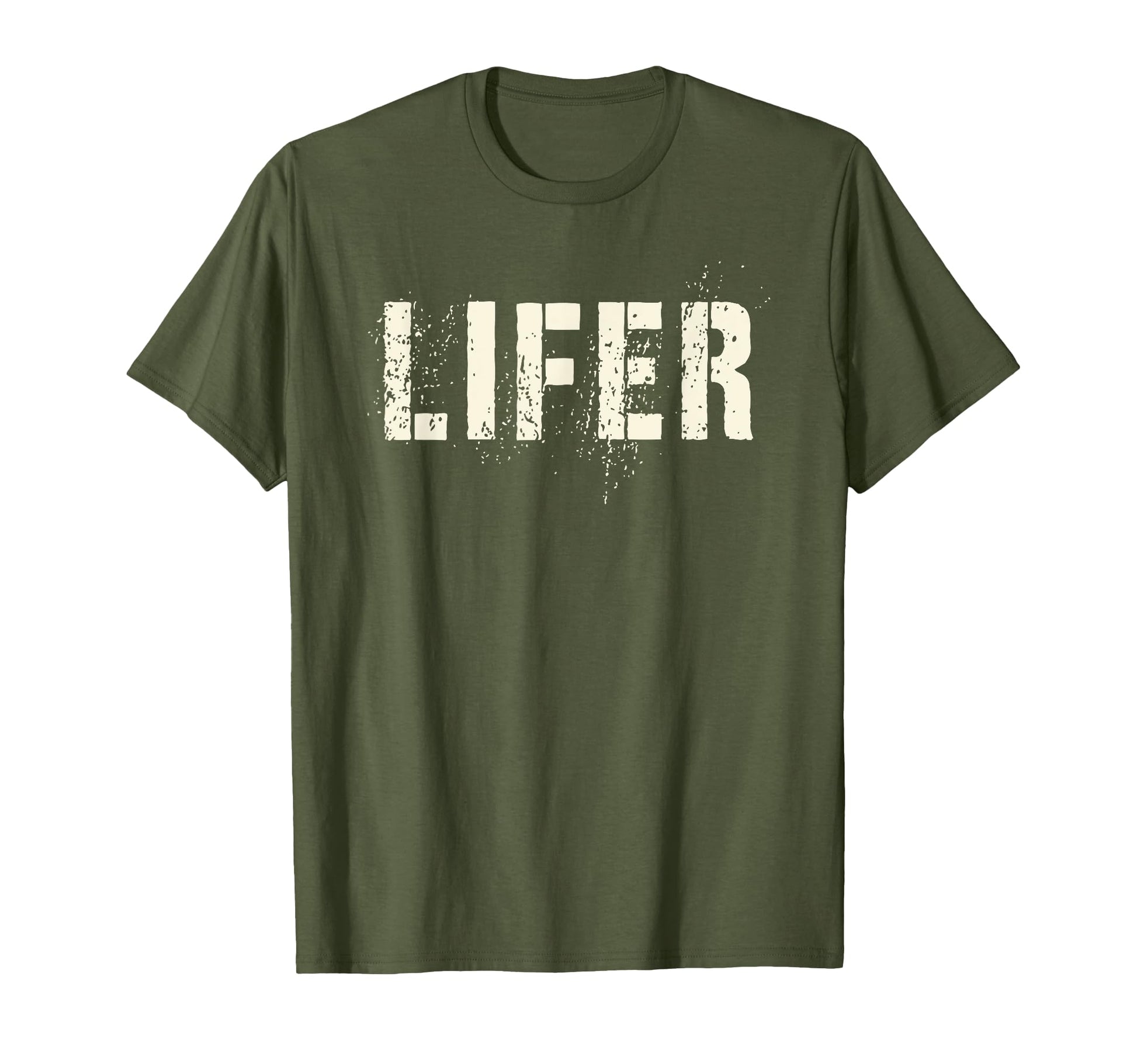Lifer Proud Military Dedicated Soldier T-Shirt - Trendy Graphic for Adults - T-Shirt, Sweatshirt, Hoodie