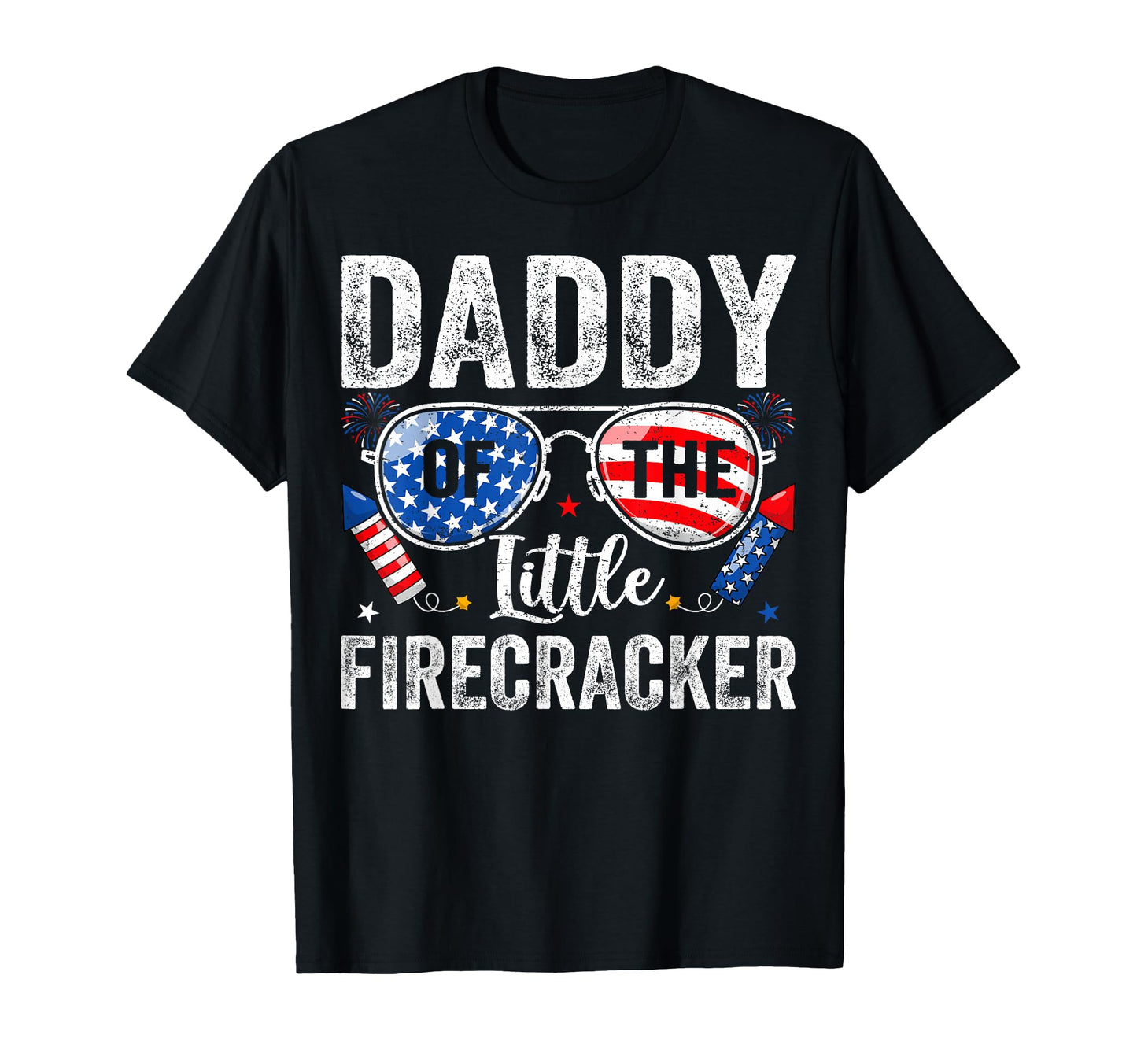 4Th July Birthday Dad Daddy Little T-Shirt - Graphic Print Men Women - T-Shirt, Sweatshirt, Hoodie