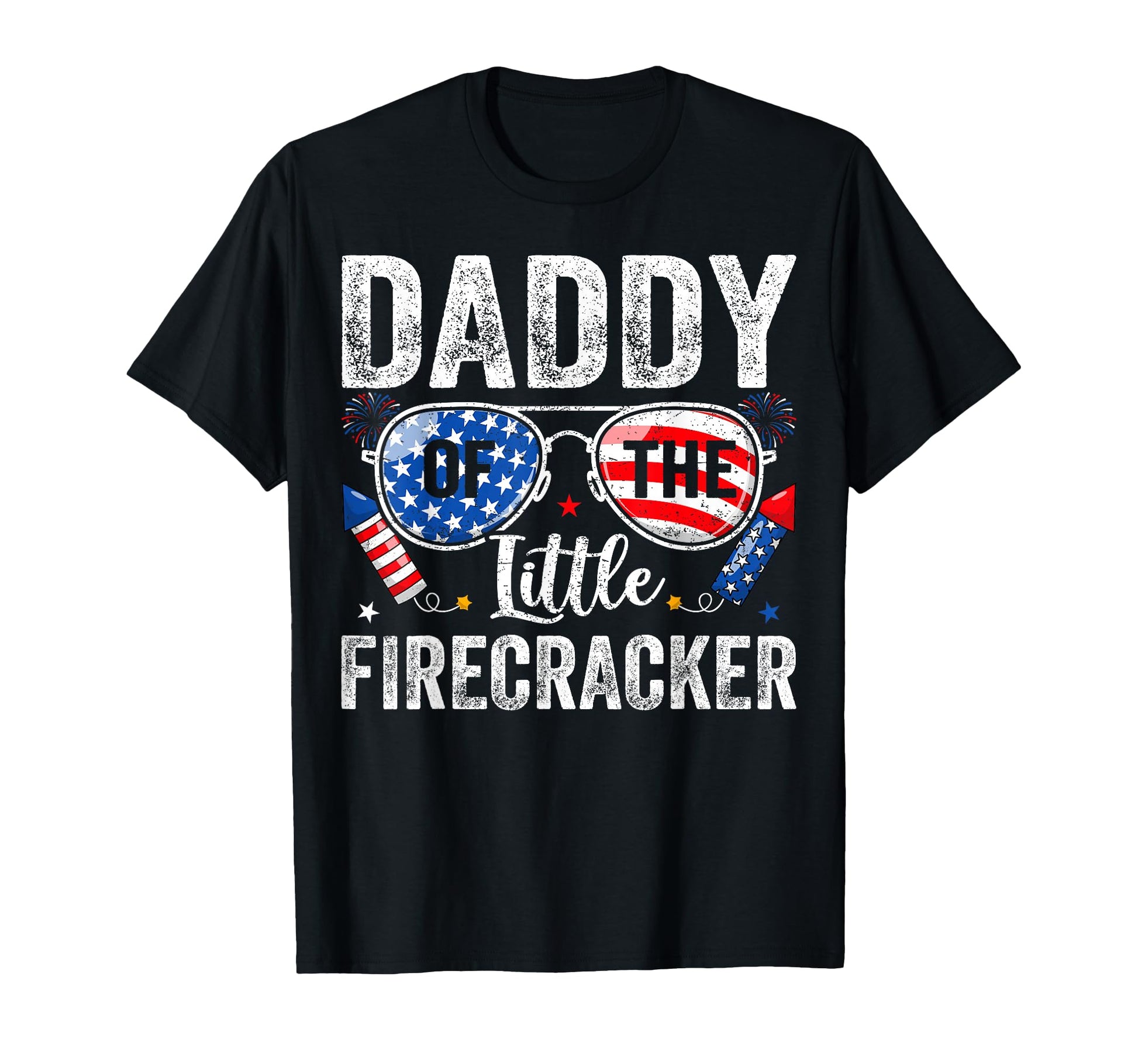 4Th July Birthday Dad Daddy Little T-Shirt - Graphic Print Men Women - T-Shirt, Sweatshirt, Hoodie