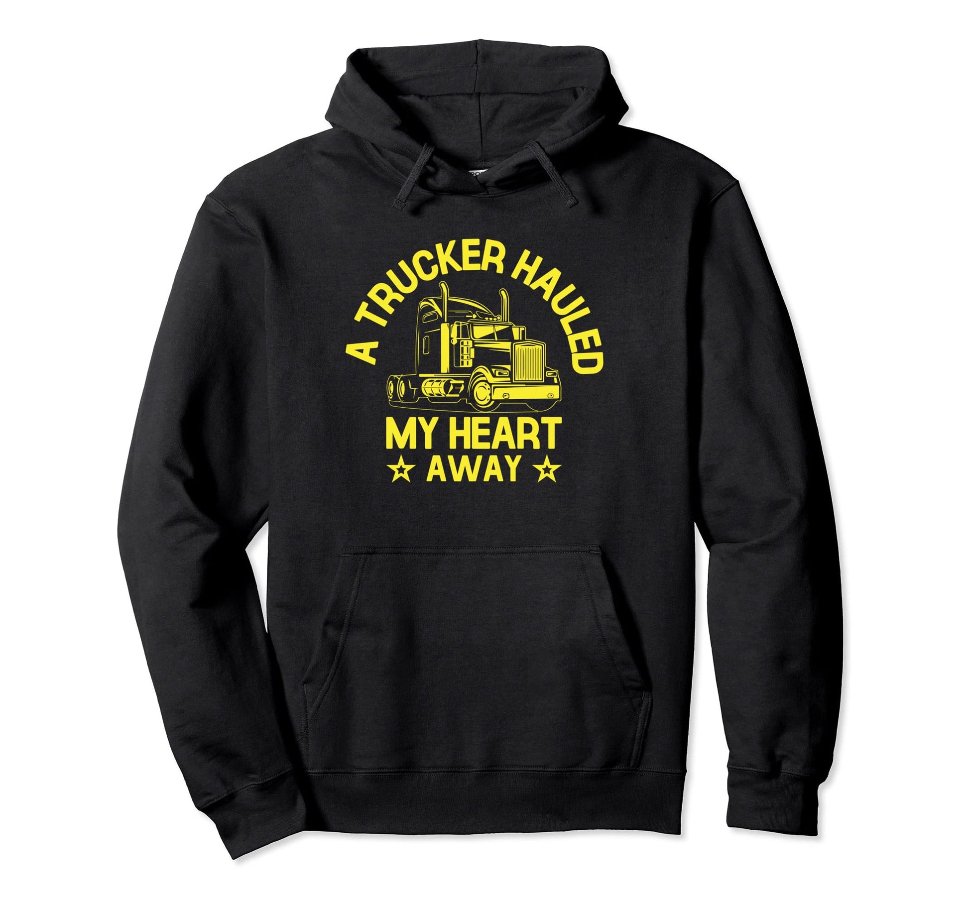 Truck Driver Trucker Freighter Hoodie - Fun Novelty Design for Adults - T-Shirt, Sweatshirt, Hoodie