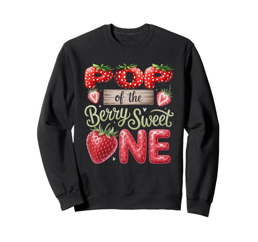 Berry Sweet One Family Party Decorations Sweatshirt - Graphic Print Unisex - T-Shirt, Sweatshirt, Hoodie