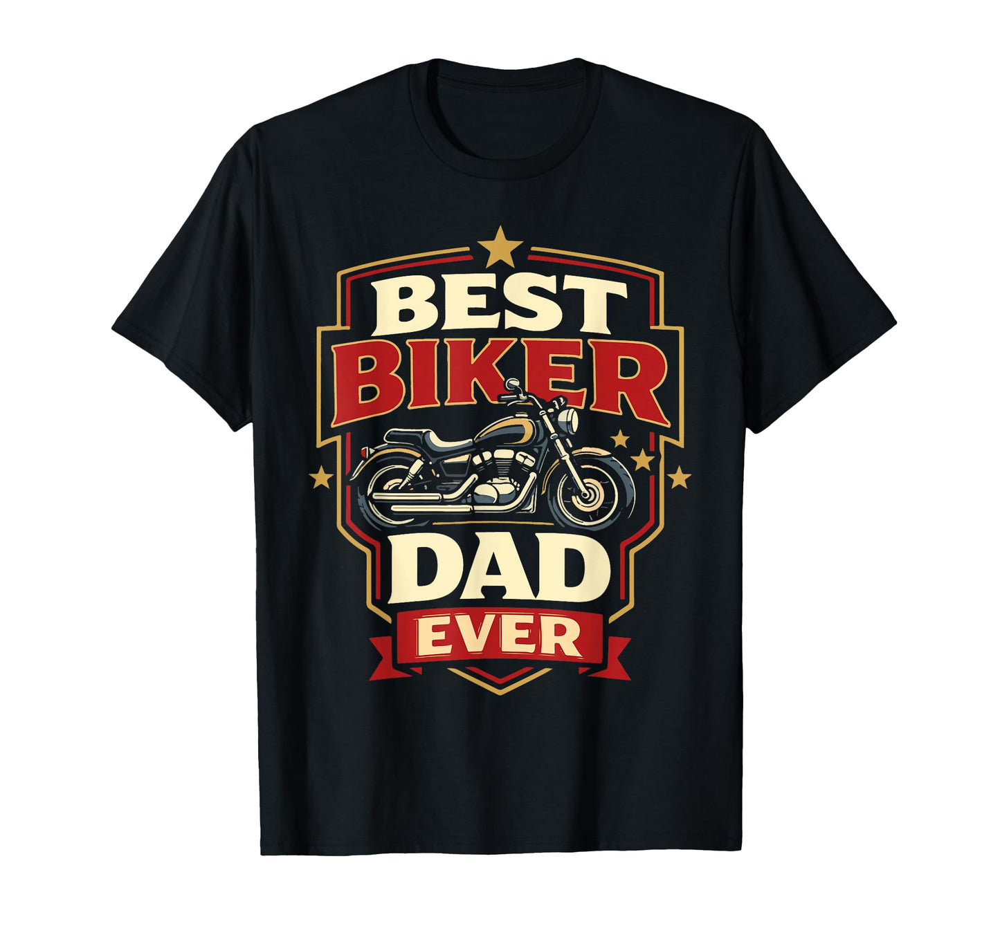 Motorcycle Biker Dad Best Biker Dad T-Shirt - Minimalist Print for Adults - T-Shirt, Sweatshirt, Hoodie
