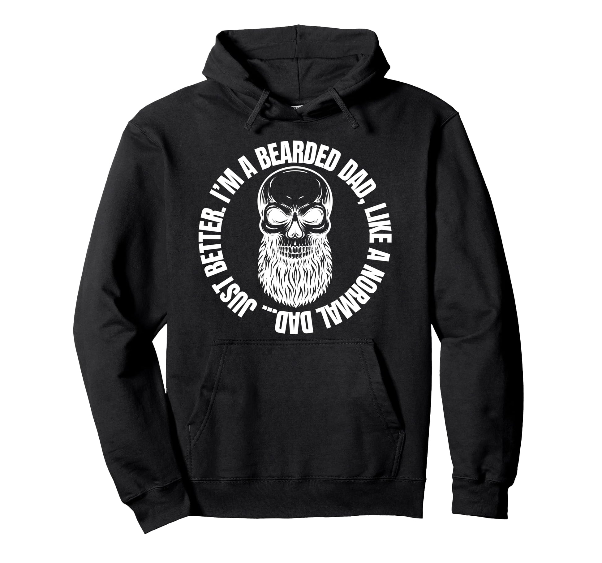 Funny Beard Fathers Gift Tattoo Beards Hoodie - Fun Novelty Design Unisex - T-Shirt, Sweatshirt, Hoodie