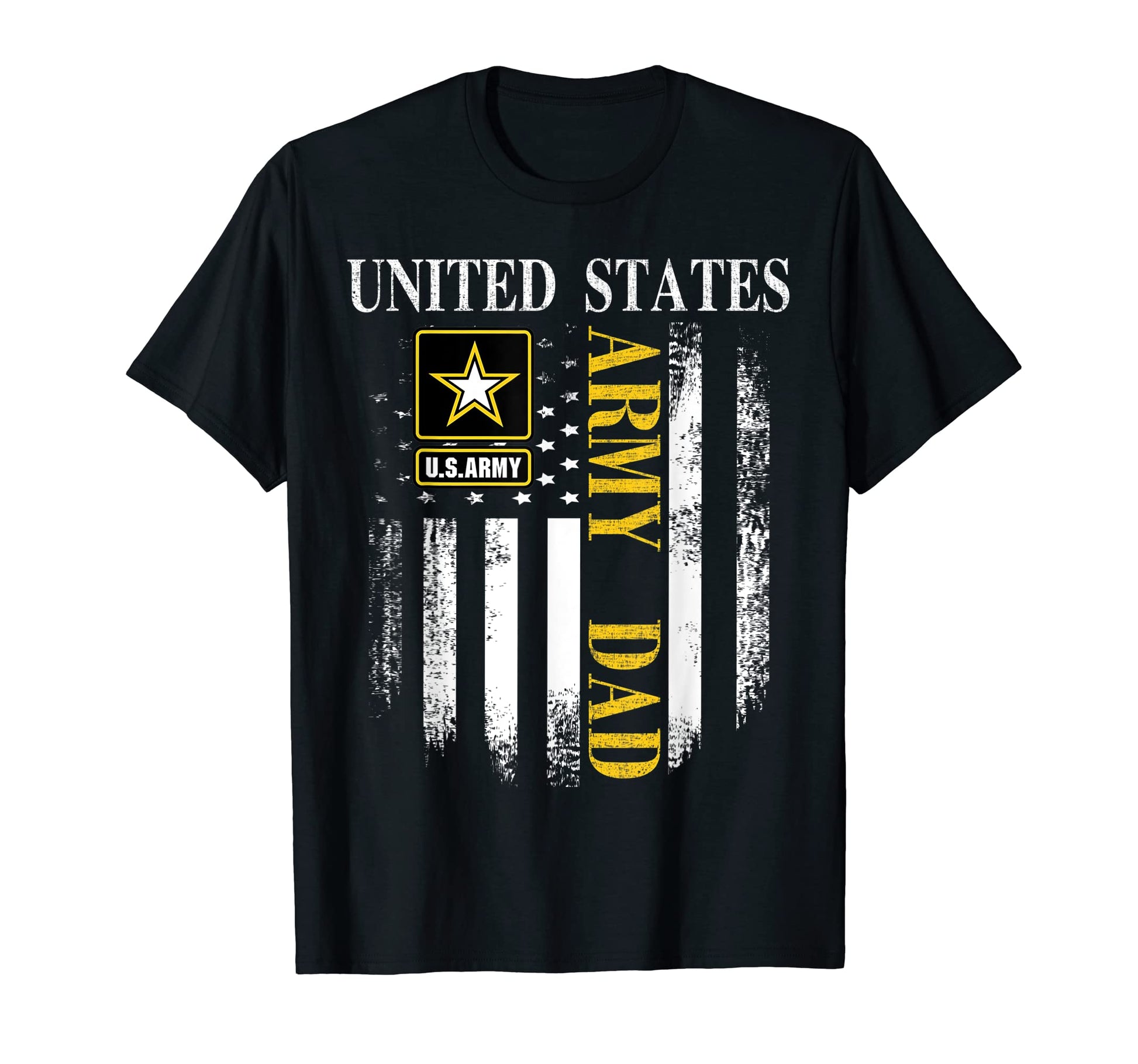 United States Army Dad American Flag T-Shirt - Aesthetic Graphic Unisex - T-Shirt, Sweatshirt, Hoodie