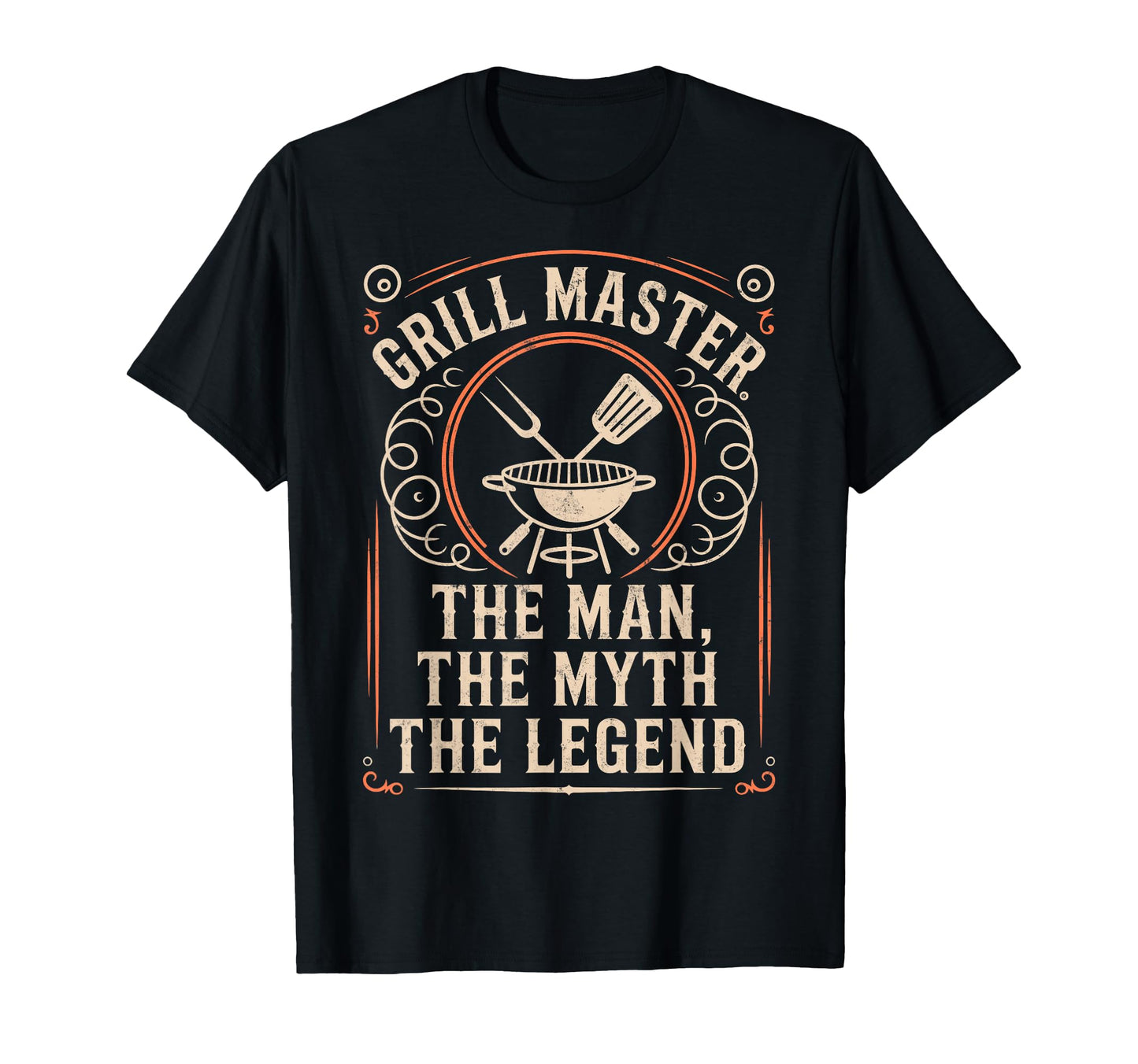 Funny Bbq Dad Grill Master Myth T-Shirt - Aesthetic Graphic for Adults - T-Shirt, Sweatshirt, Hoodie