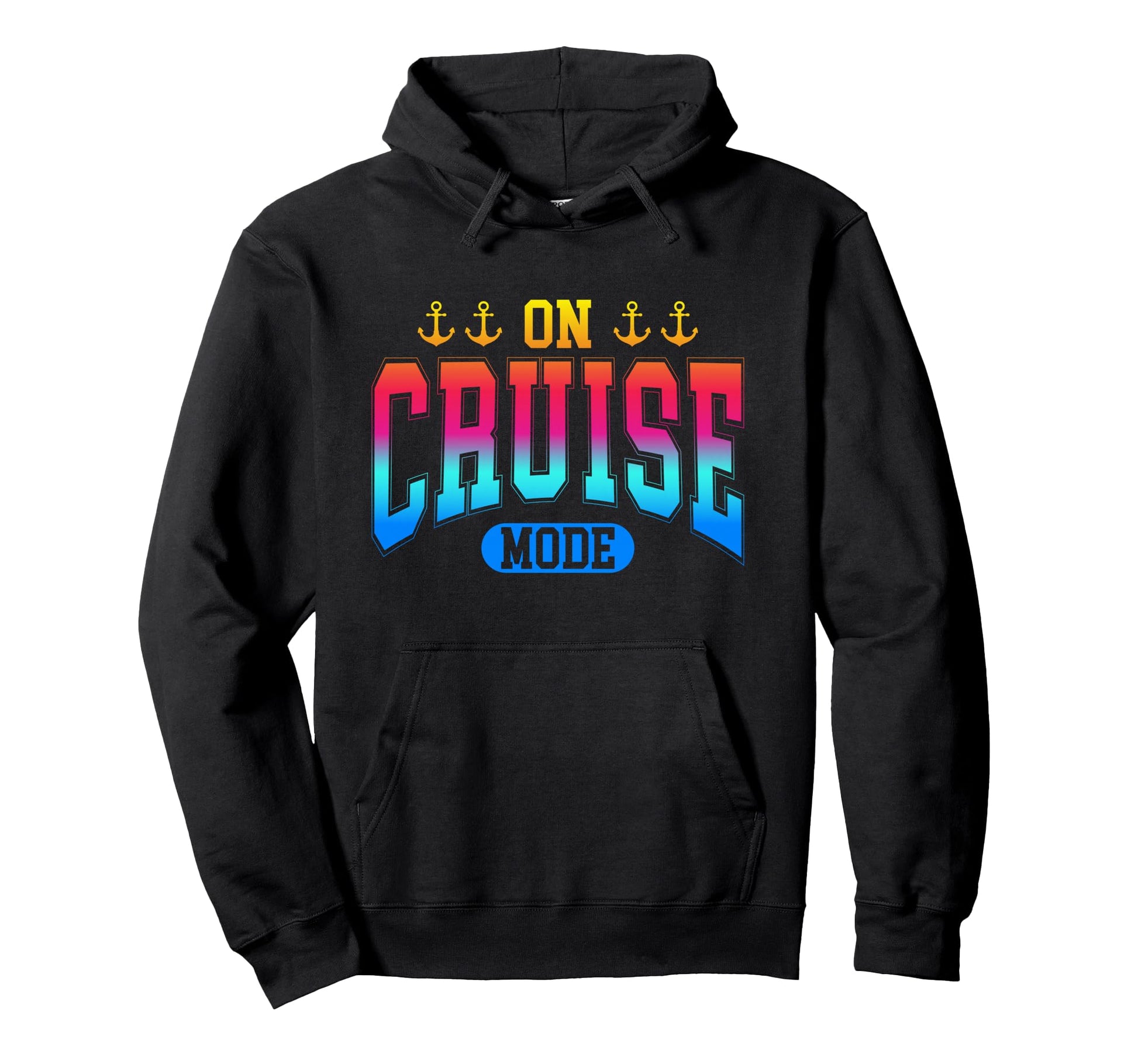 Cruise Mode Cruise Family Vacation Hoodie - Streetwear Style for Adults - T-Shirt, Sweatshirt, Hoodie