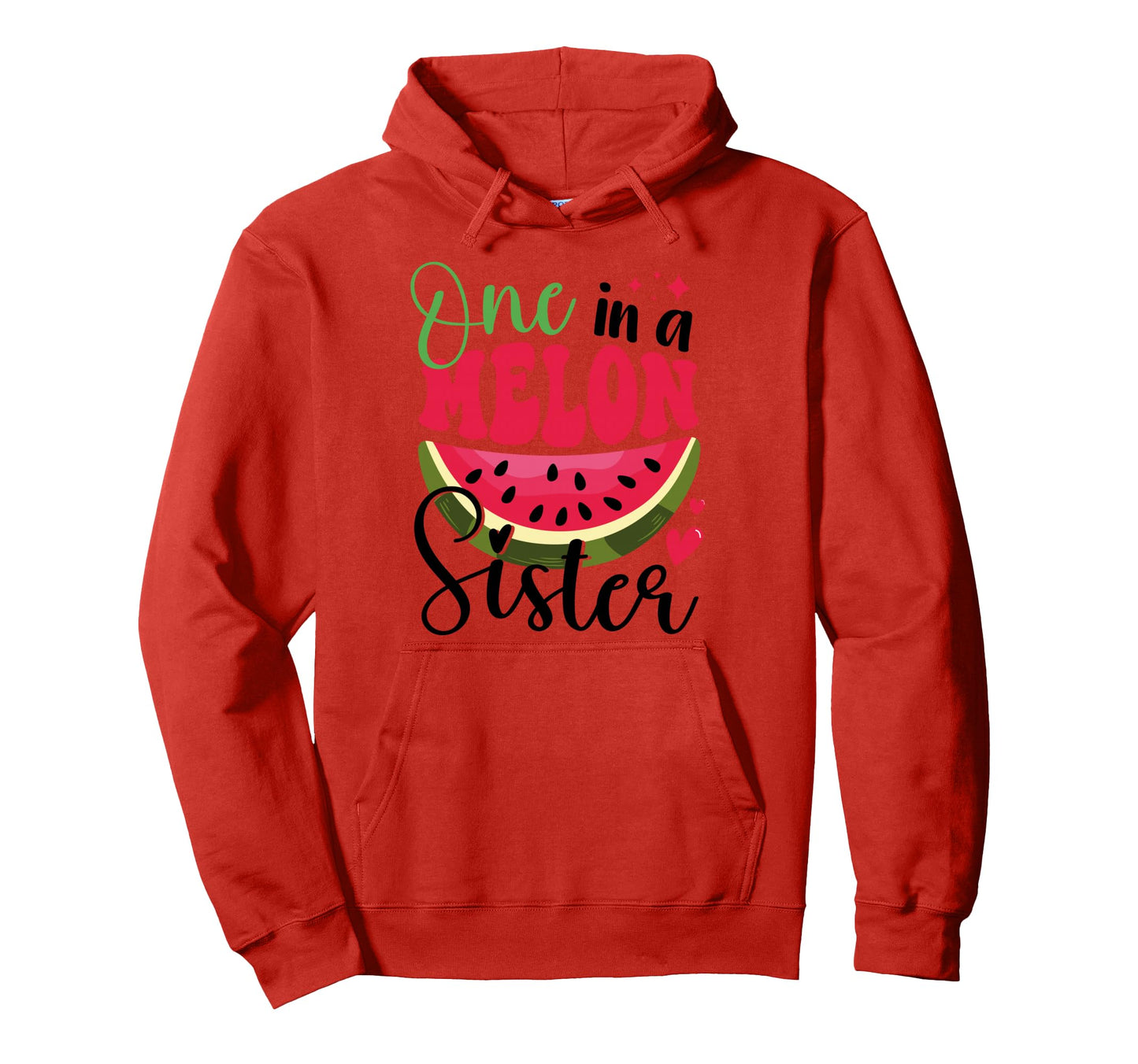 One Melon Sister 1St Birthday Party Hoodie - Custom Art Print Men Women - T-Shirt, Sweatshirt, Hoodie