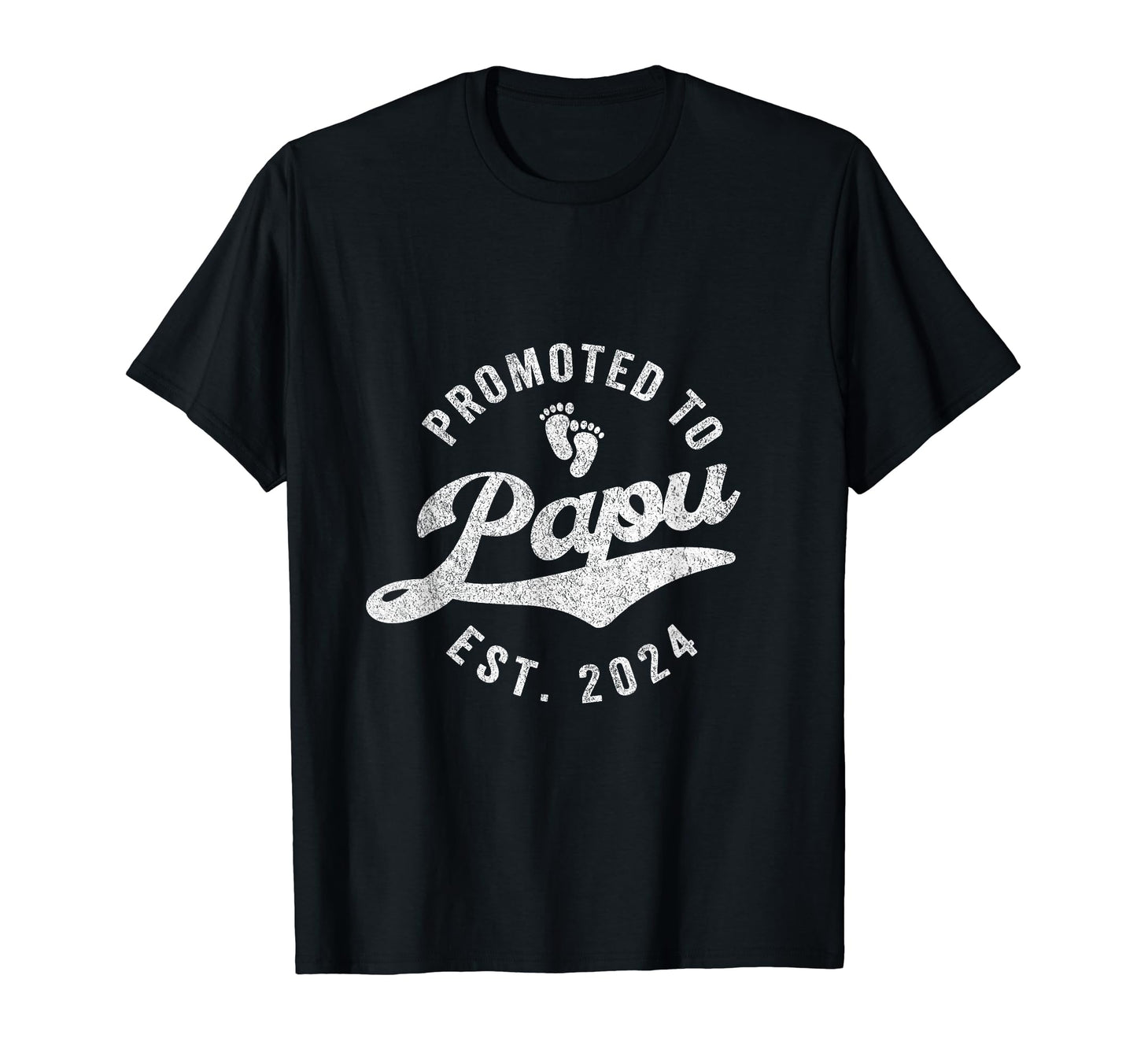 Promoted To Papu Est 2024 Greek T-Shirt - Novelty Apparel for Adults - T-Shirt, Sweatshirt, Hoodie