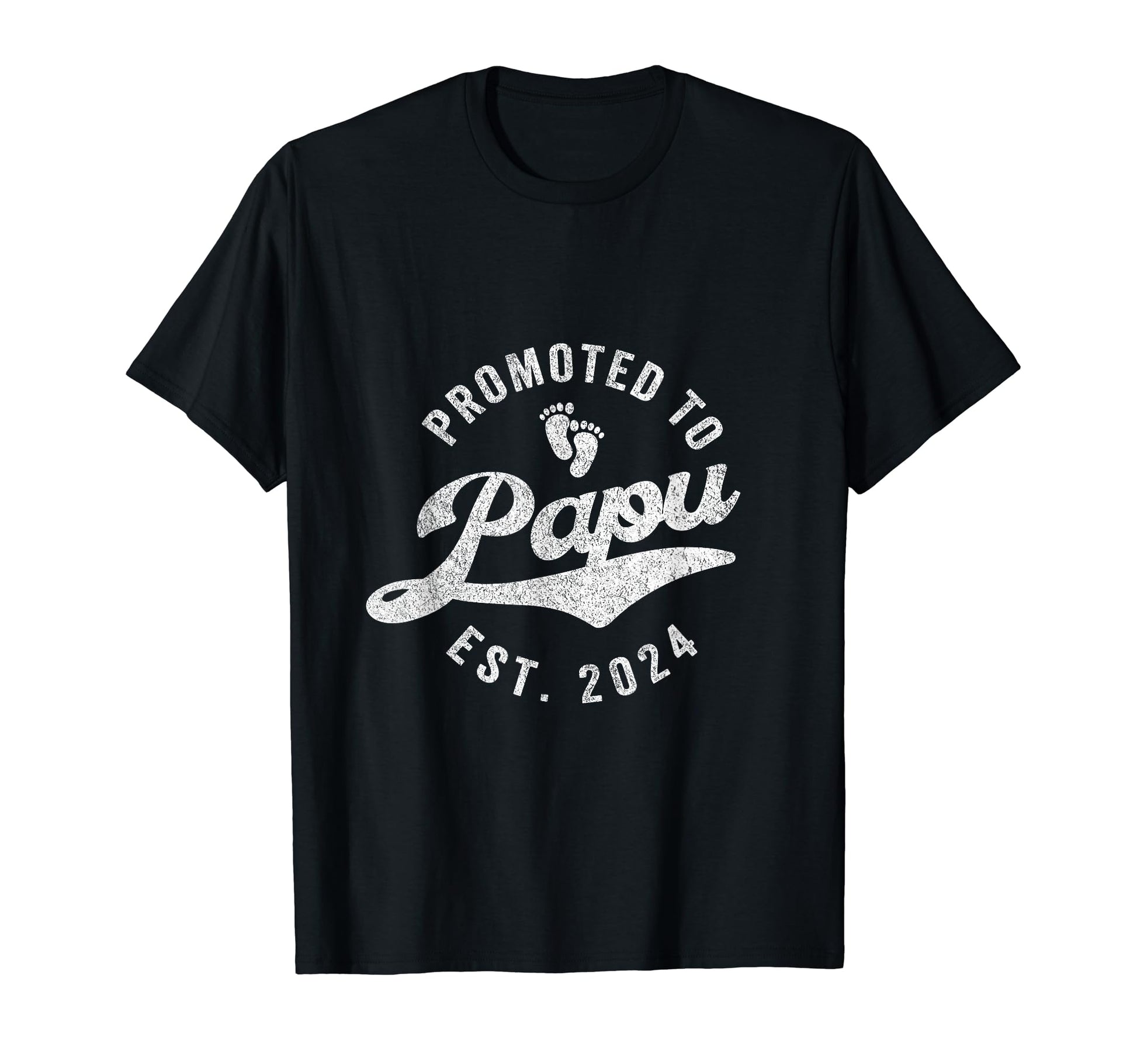 Promoted To Papu Est 2024 Greek T-Shirt - Novelty Apparel for Adults - T-Shirt, Sweatshirt, Hoodie