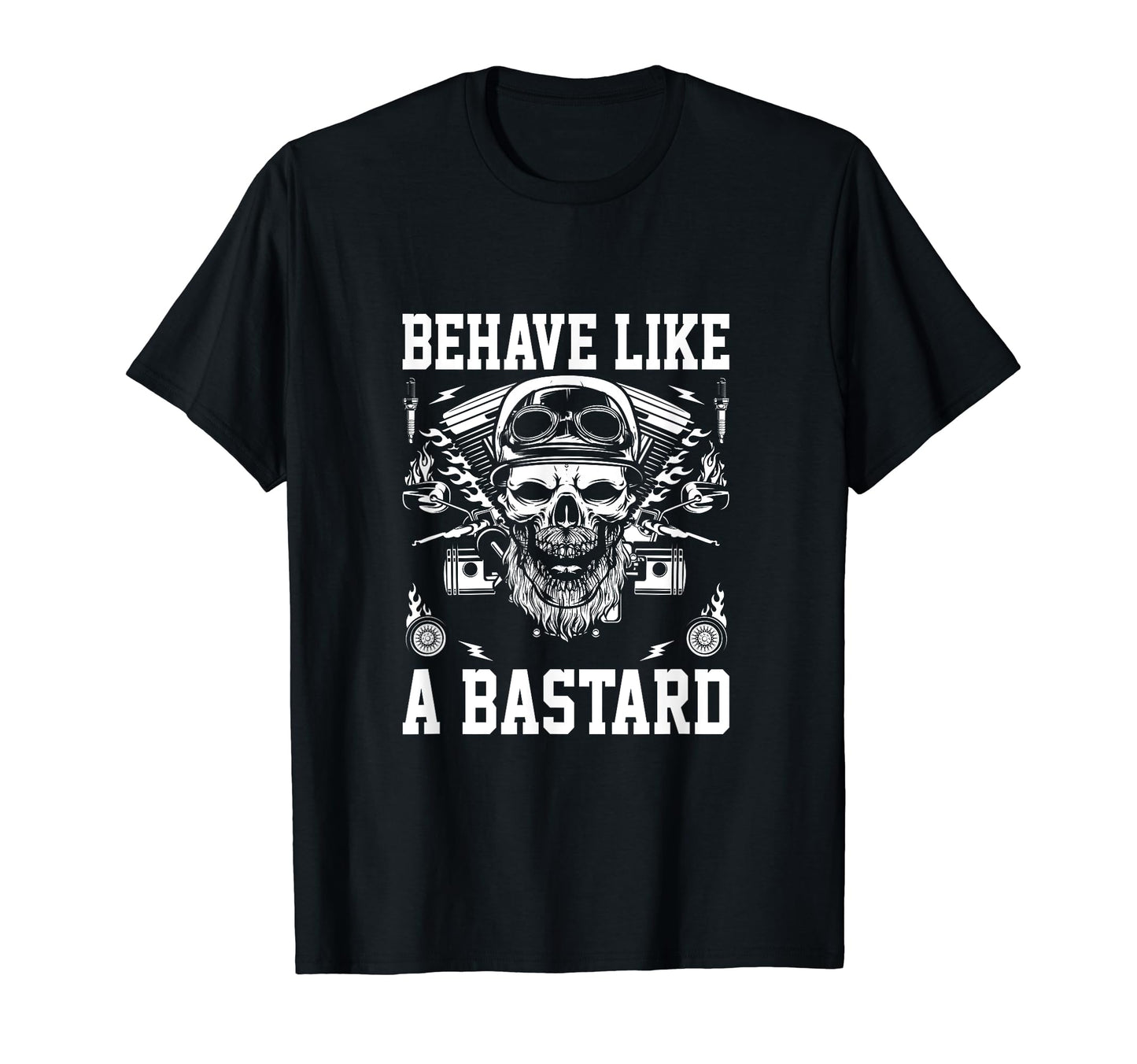 Motorcycle Lover Motorcycle Chopper Old T-Shirt - Graphic Print Men Women - T-Shirt, Sweatshirt, Hoodie