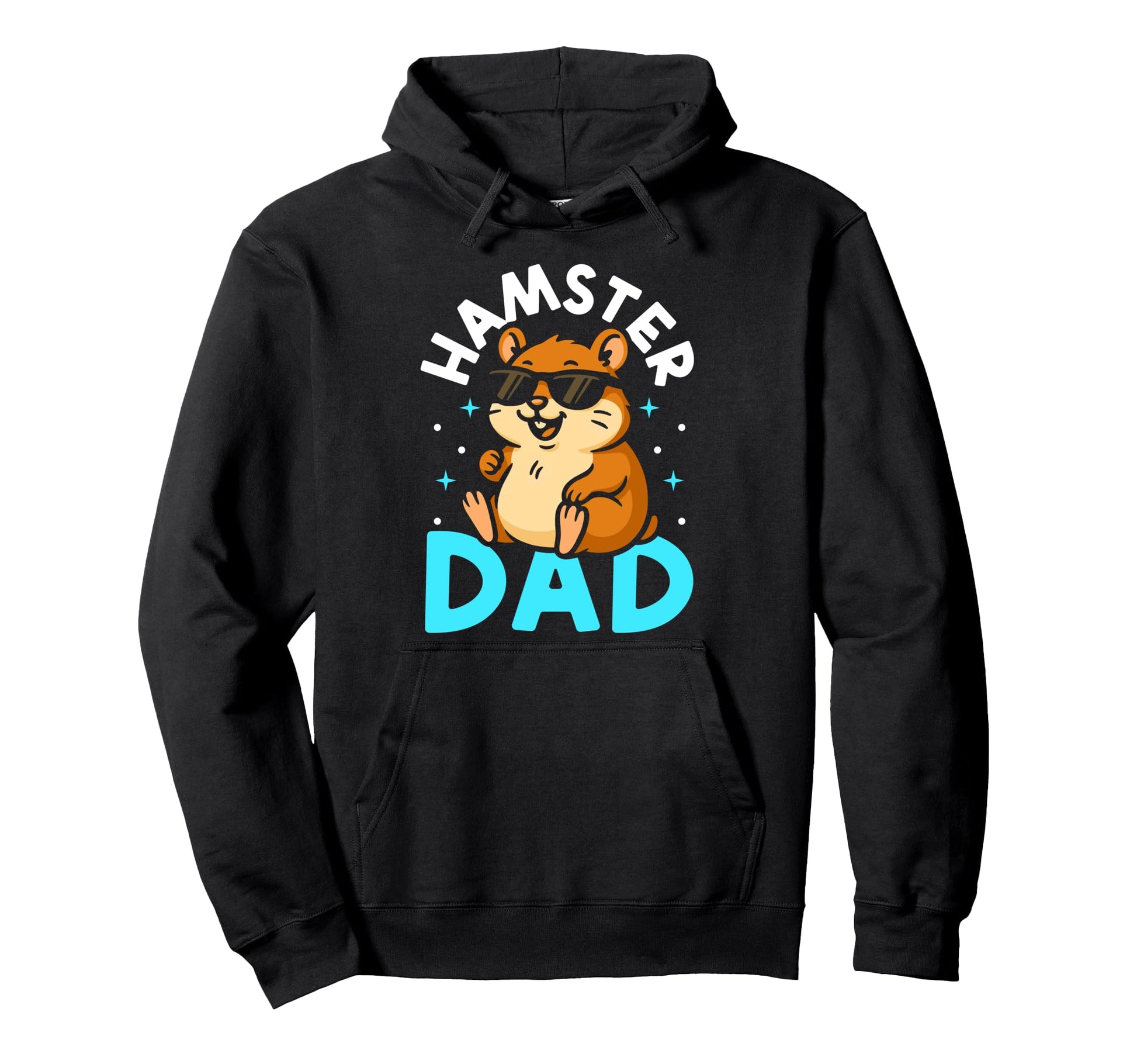 Hamster Dad Father Hamster Dad Hoodie - Aesthetic Graphic Unisex - T-Shirt, Sweatshirt, Hoodie