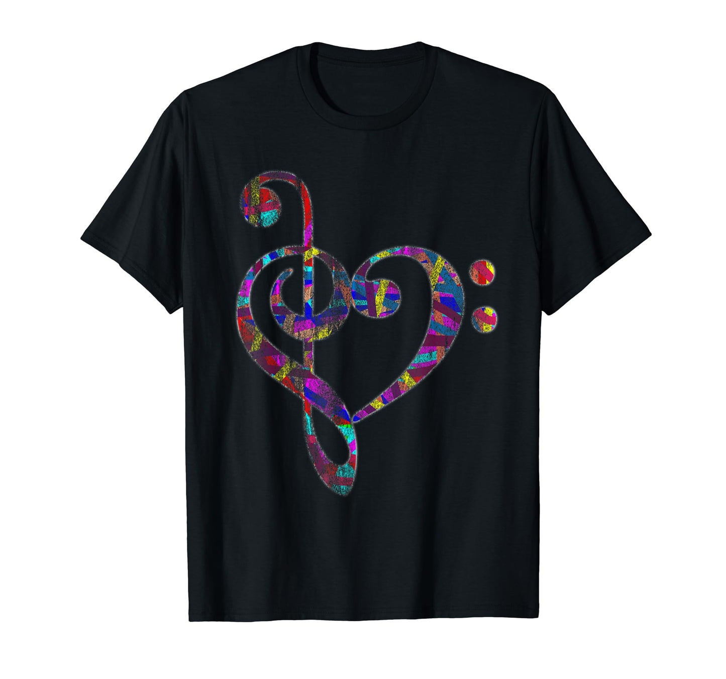 Bass Clef Musician Valentines Day Gifts T-Shirt - Graphic Print for Adults - T-Shirt, Sweatshirt, Hoodie