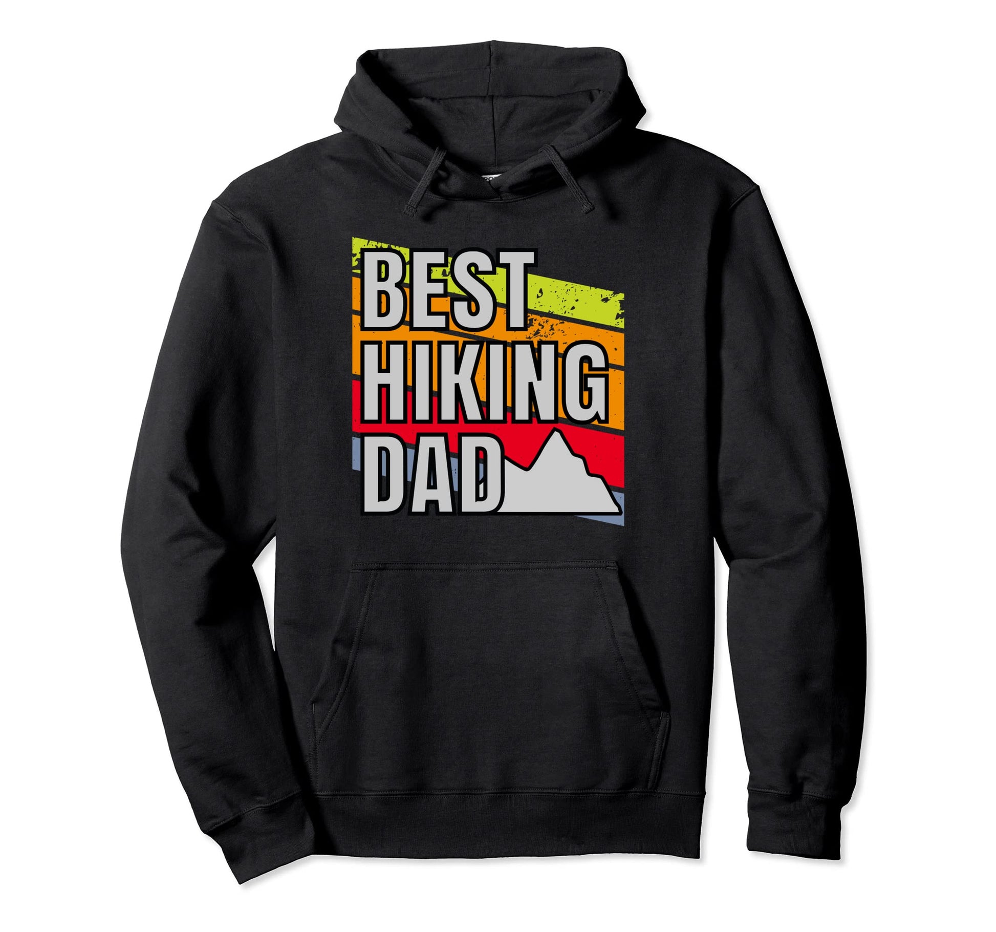 Best Hiking Dad Outdoor Hiking Camping Hoodie - Aesthetic Graphic Unisex - T-Shirt, Sweatshirt, Hoodie