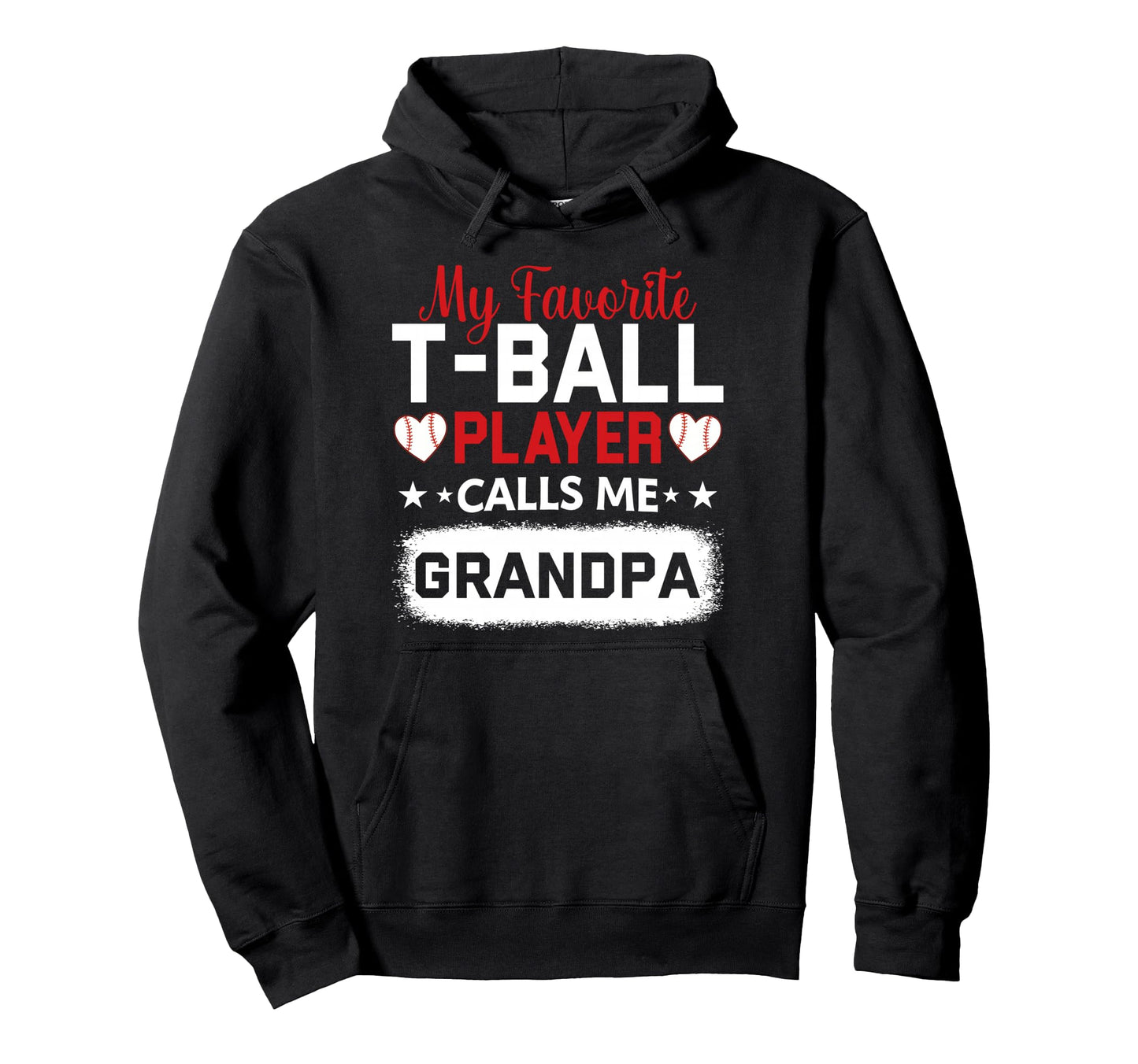 My Favorite Baseball Player Calls Me Hoodie - Graphic Print for Adults - T-Shirt, Sweatshirt, Hoodie