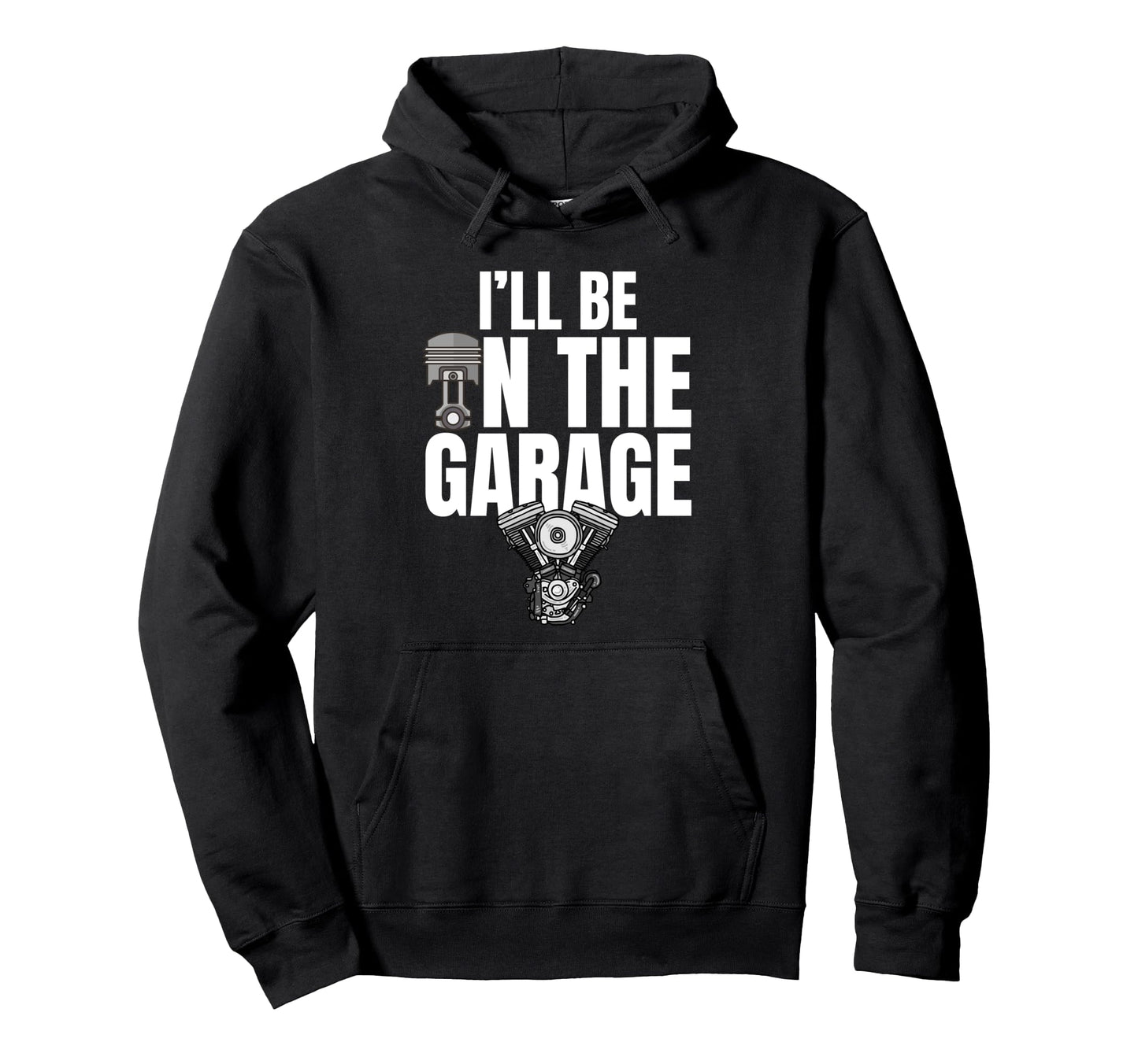 Fun Car Auto Mechanic Working Dad Hoodie - Custom Art Print for Adults - T-Shirt, Sweatshirt, Hoodie