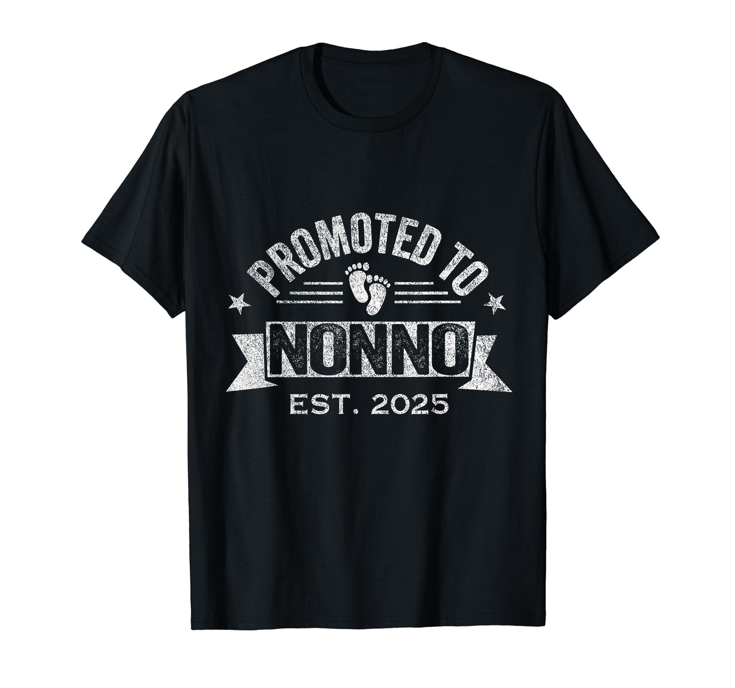 Promoted To Nnno Est 2025 Italian T-Shirt - Fun Novelty Design for Adults - T-Shirt, Sweatshirt, Hoodie
