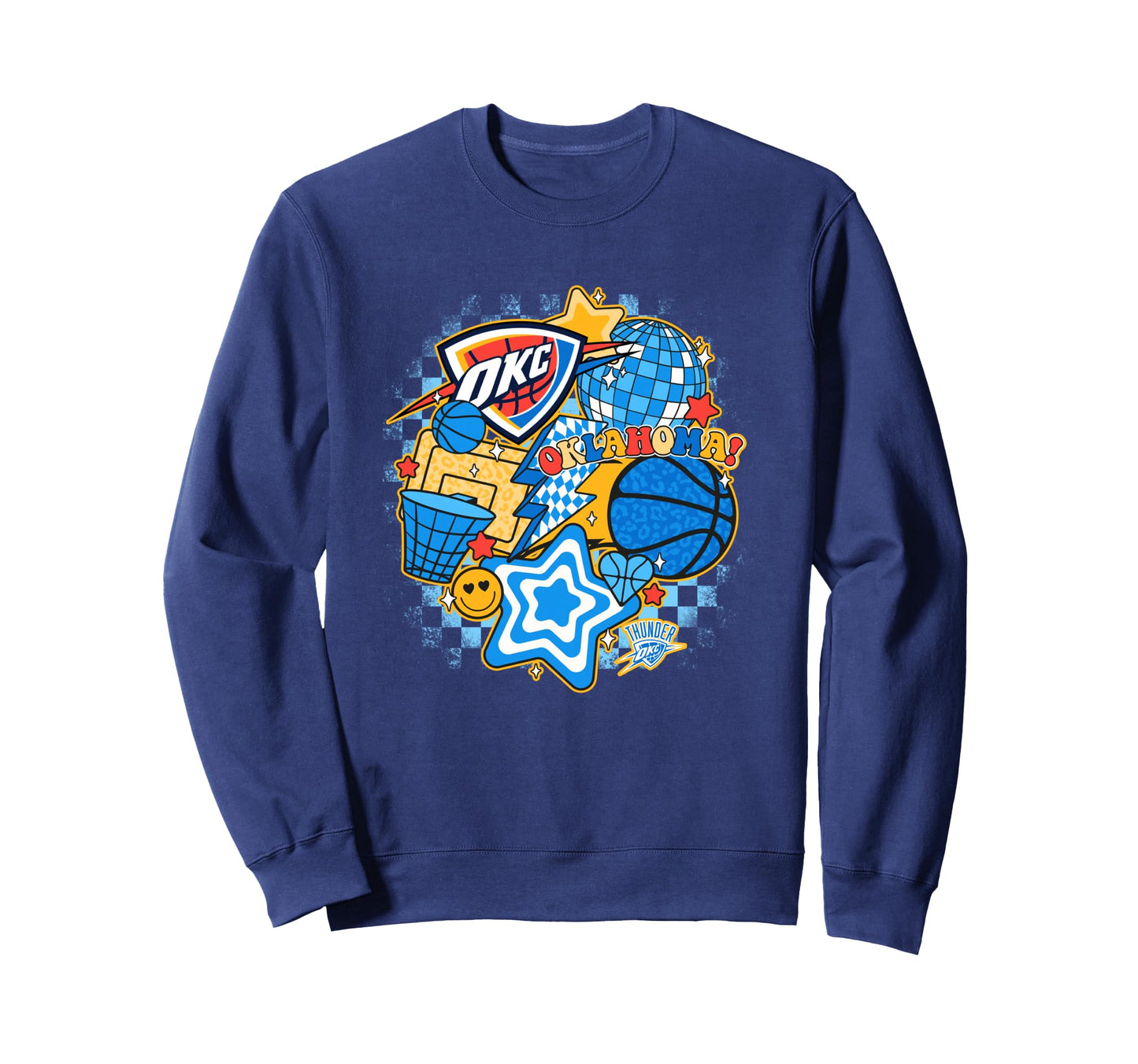 Nba Oklahoma City Thunder Sweatshirt - Casual Everyday Wear Men Women - T-Shirt, Sweatshirt, Hoodie