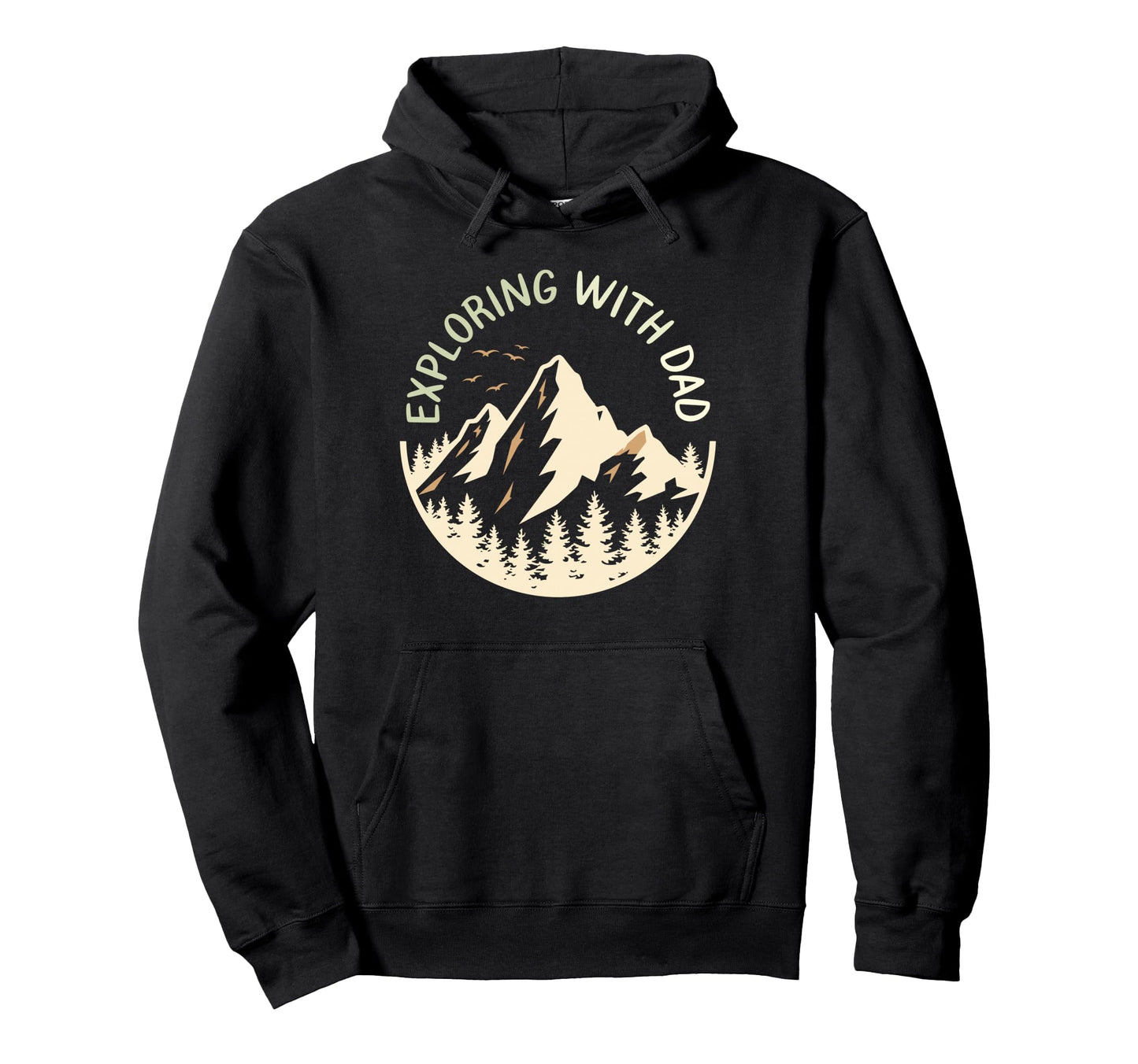 Exploring Dad Hiking Camping Outdoor Hoodie - Streetwear Style Men Women - T-Shirt, Sweatshirt, Hoodie