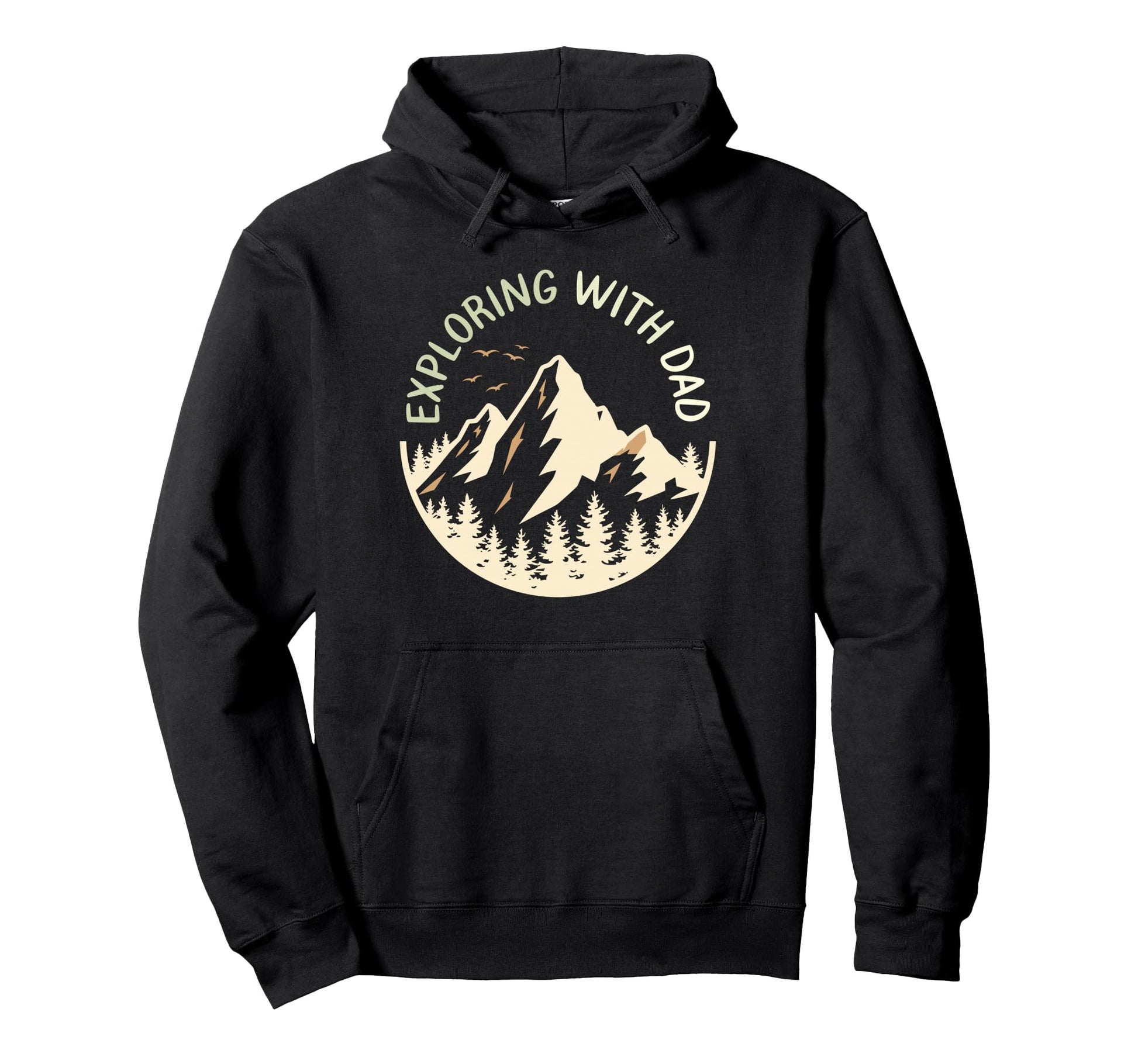 Exploring Dad Hiking Camping Outdoor Hoodie - Streetwear Style Men Women - T-Shirt, Sweatshirt, Hoodie