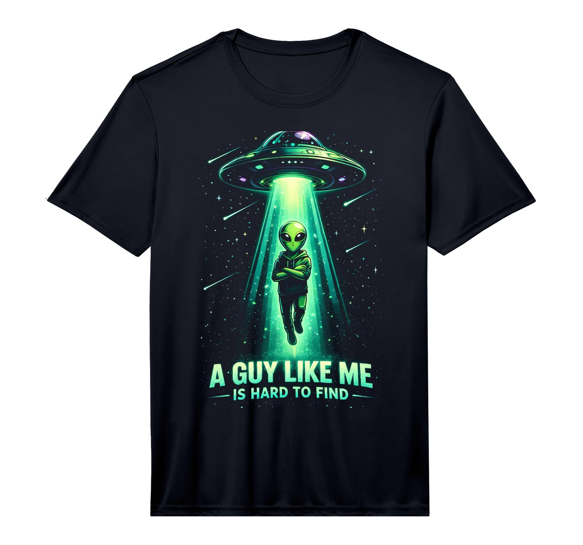 Funny Alien Forest Sci Fi T-Shirt - Fun Novelty Design for Adults - T-Shirt, Sweatshirt, Hoodie