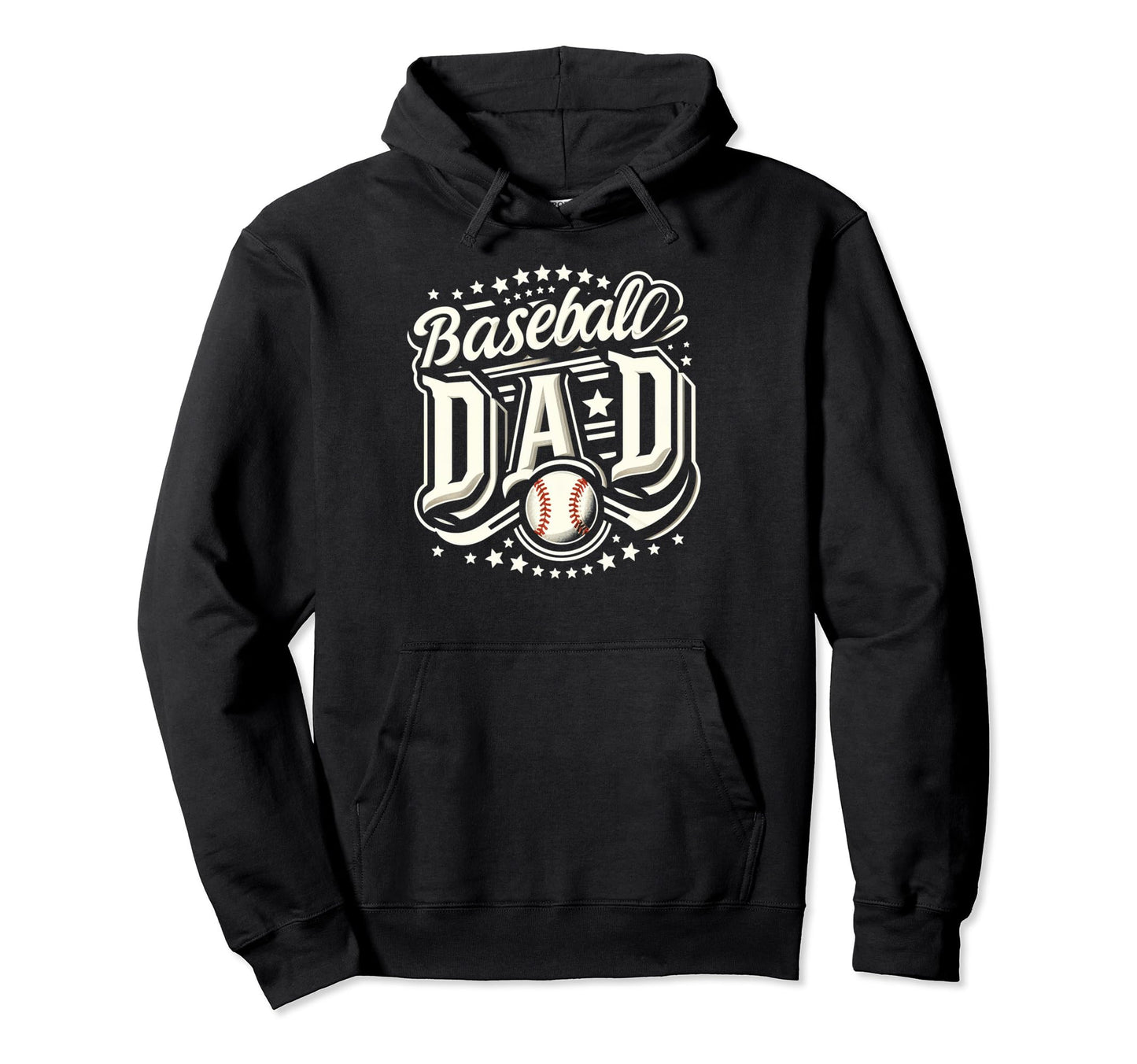 Baseball Dad Fathers Day Hoodie - Fun Novelty Design Unisex - T-Shirt, Sweatshirt, Hoodie