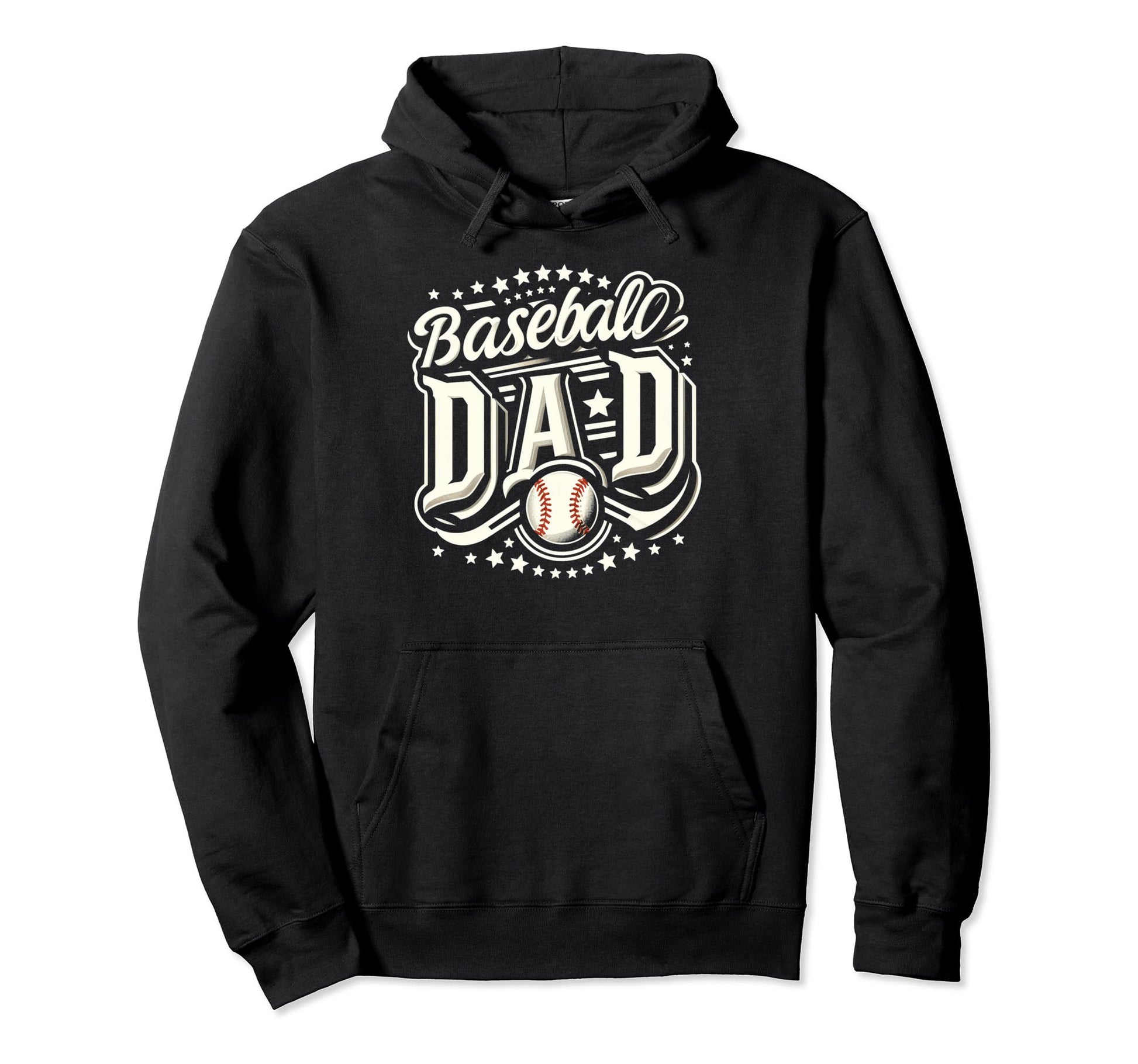 Baseball Dad Fathers Day Hoodie - Fun Novelty Design Unisex - T-Shirt, Sweatshirt, Hoodie