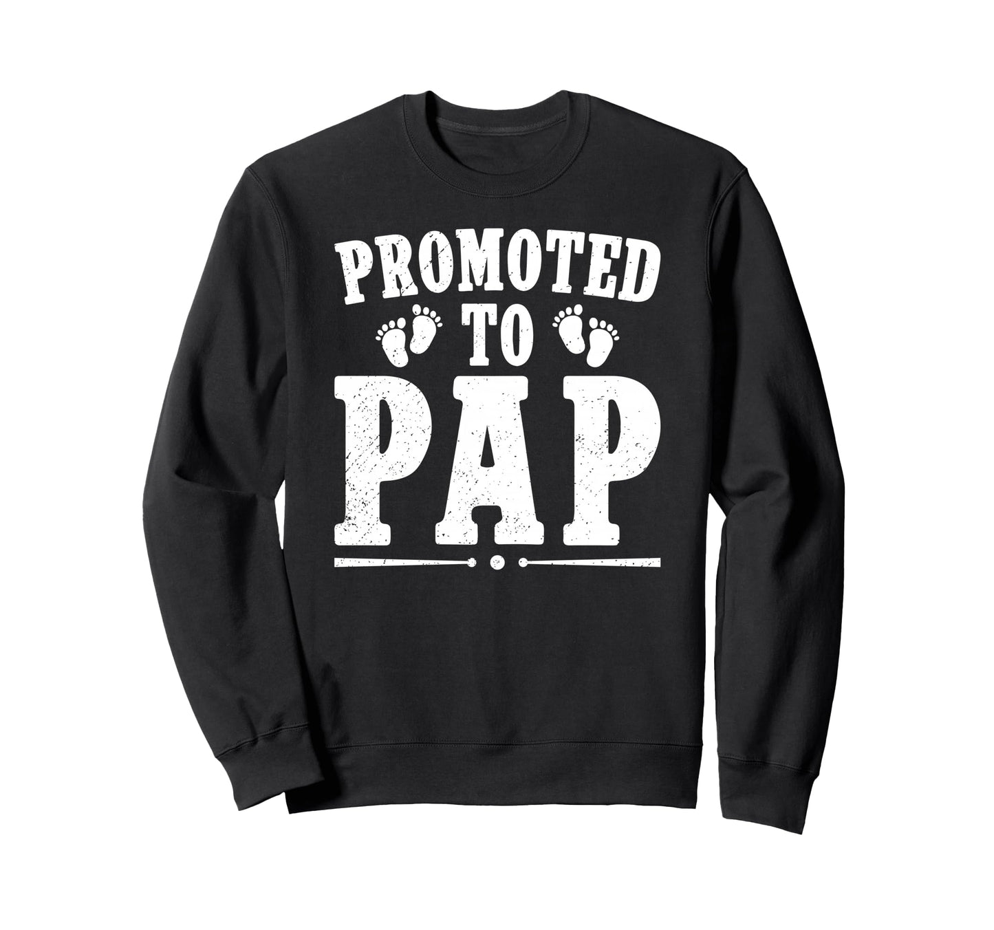 Promoted To Pap Future Pap Grandpa Sweatshirt - Graphic Print for Adults - T-Shirt, Sweatshirt, Hoodie