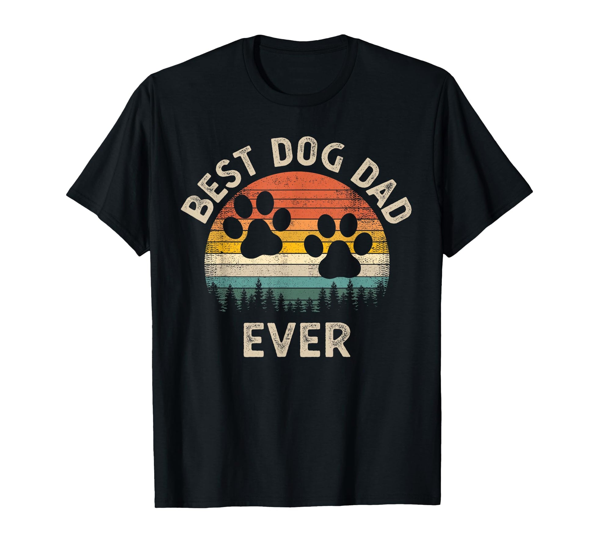 Best Dog Dad Ever Fathers Day Dog Lover T-Shirt - Unique Graphic Unisex - T-Shirt, Sweatshirt, Hoodie