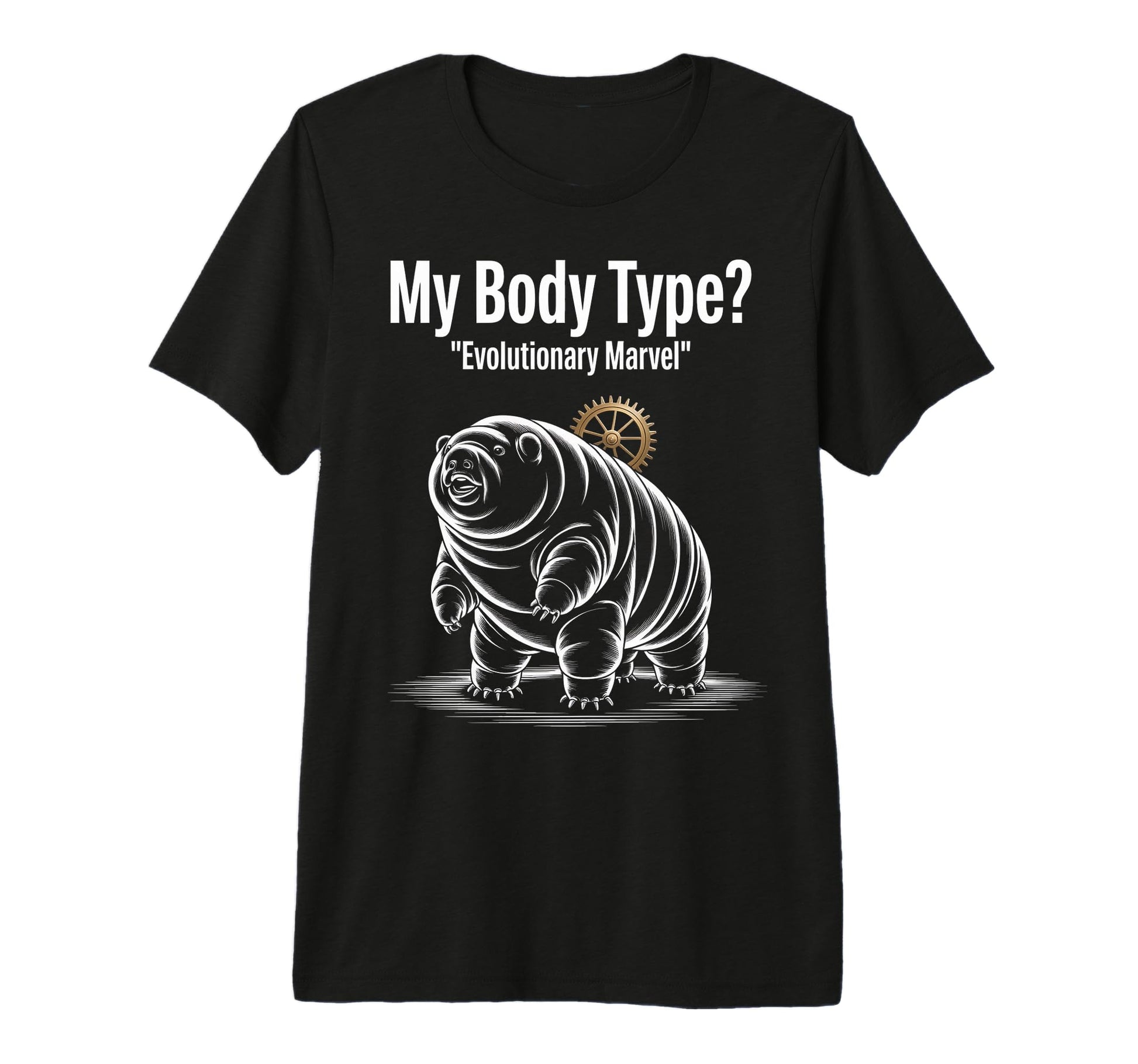 Funny My Body Type Evolutionary Marvel T-Shirt - Trendy Graphic for Adults - T-Shirt, Sweatshirt, Hoodie