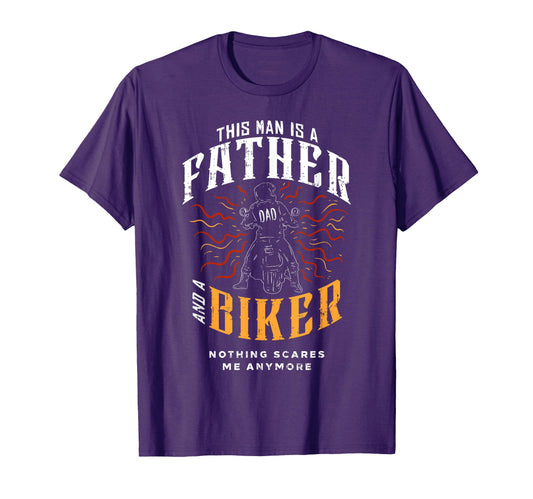 Biker Dad Gifts Motorcycle Fathers T-Shirt - Streetwear Style for Adults - T-Shirt, Sweatshirt, Hoodie