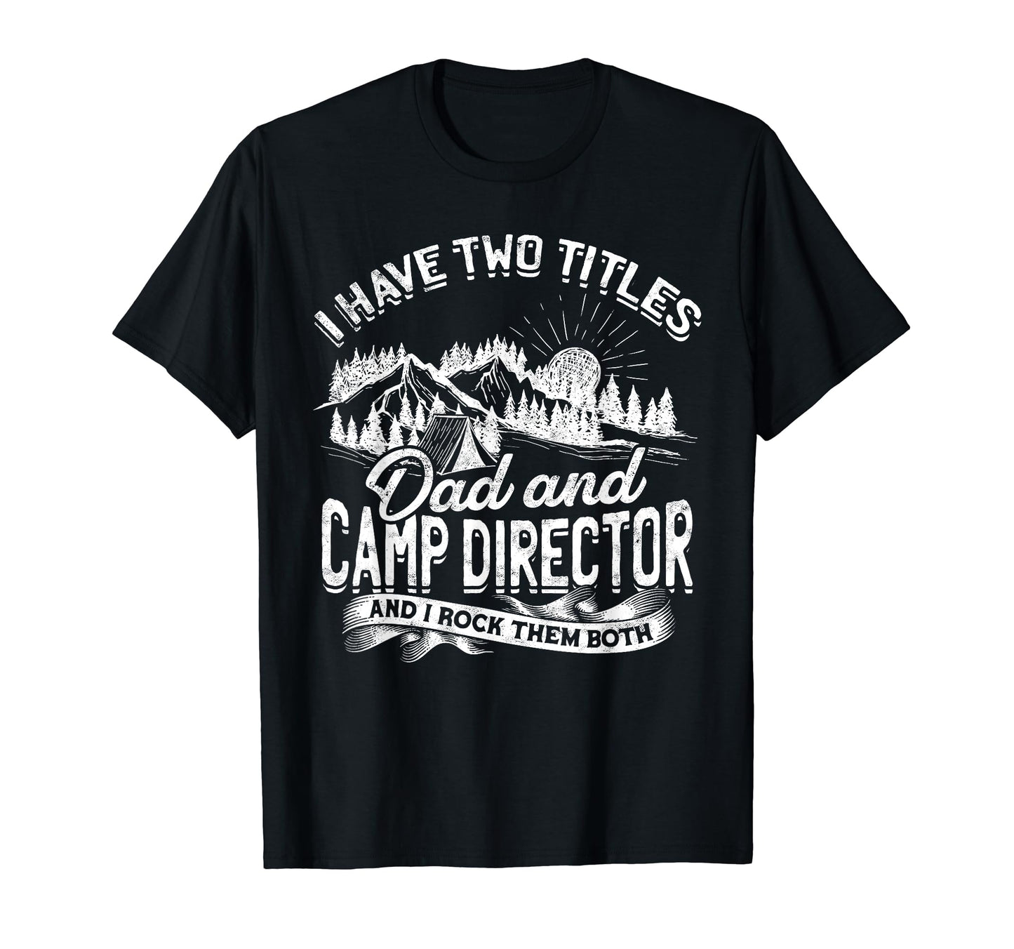 Mens Camper Camping Dad School Camp T-Shirt - Trendy Graphic Men Women - T-Shirt, Sweatshirt, Hoodie
