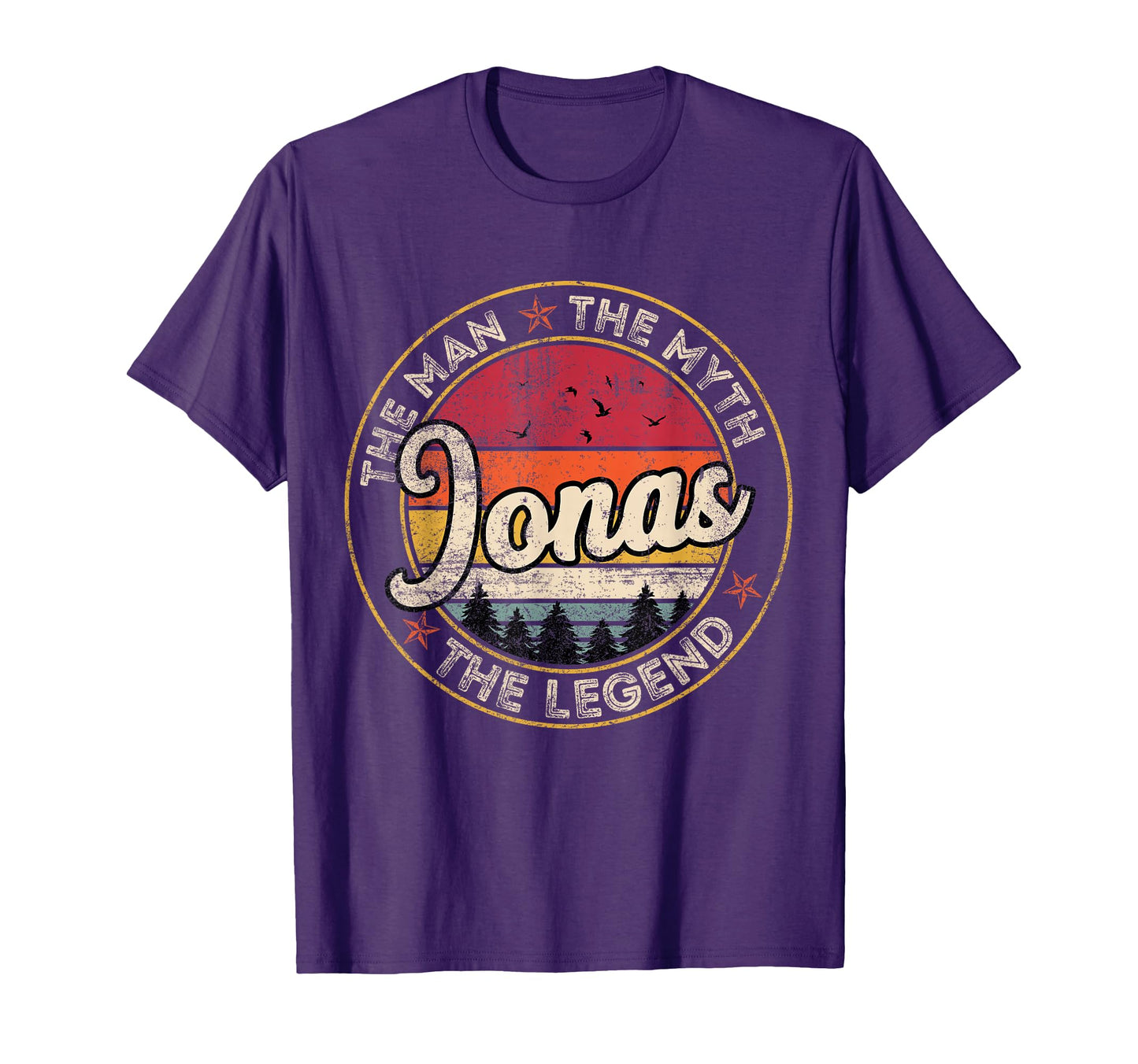 Jonas Myth Legend Personalized T-Shirt - Casual Everyday Wear for Adults - T-Shirt, Sweatshirt, Hoodie