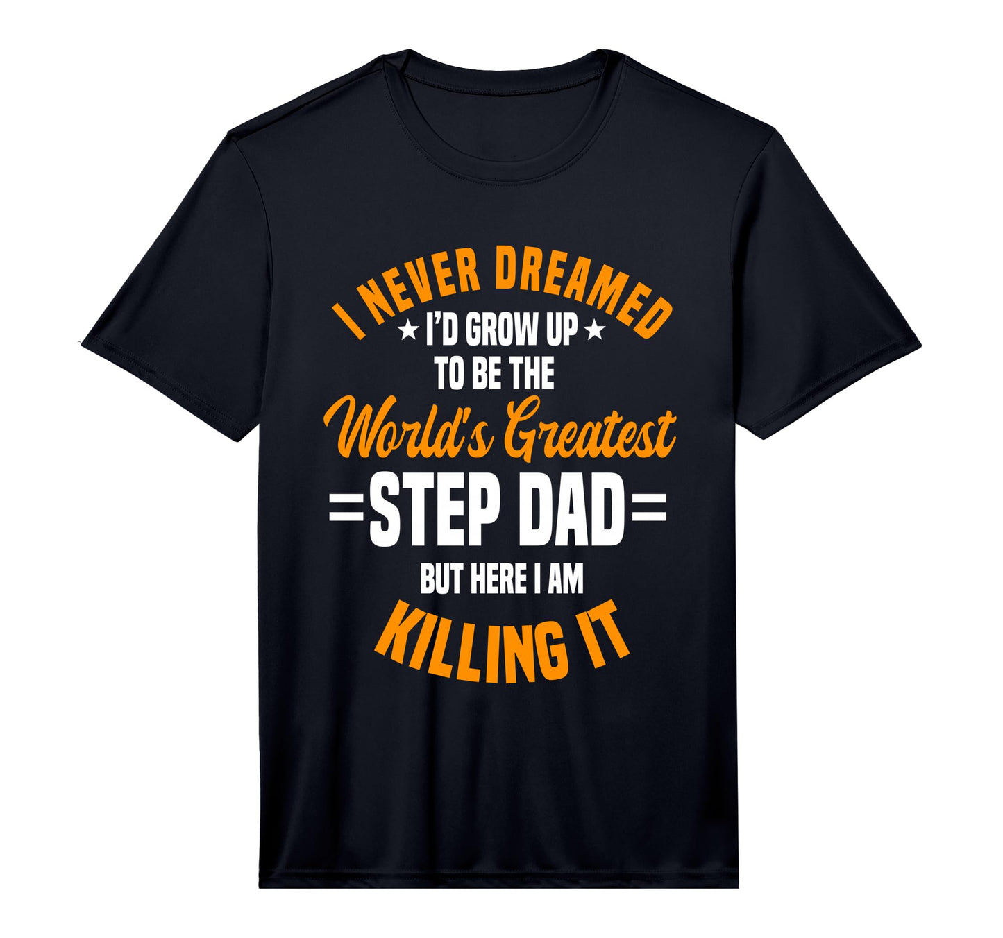 Mens Step Dad Stepfather Fathers Day T-Shirt - Aesthetic Graphic Unisex - T-Shirt, Sweatshirt, Hoodie