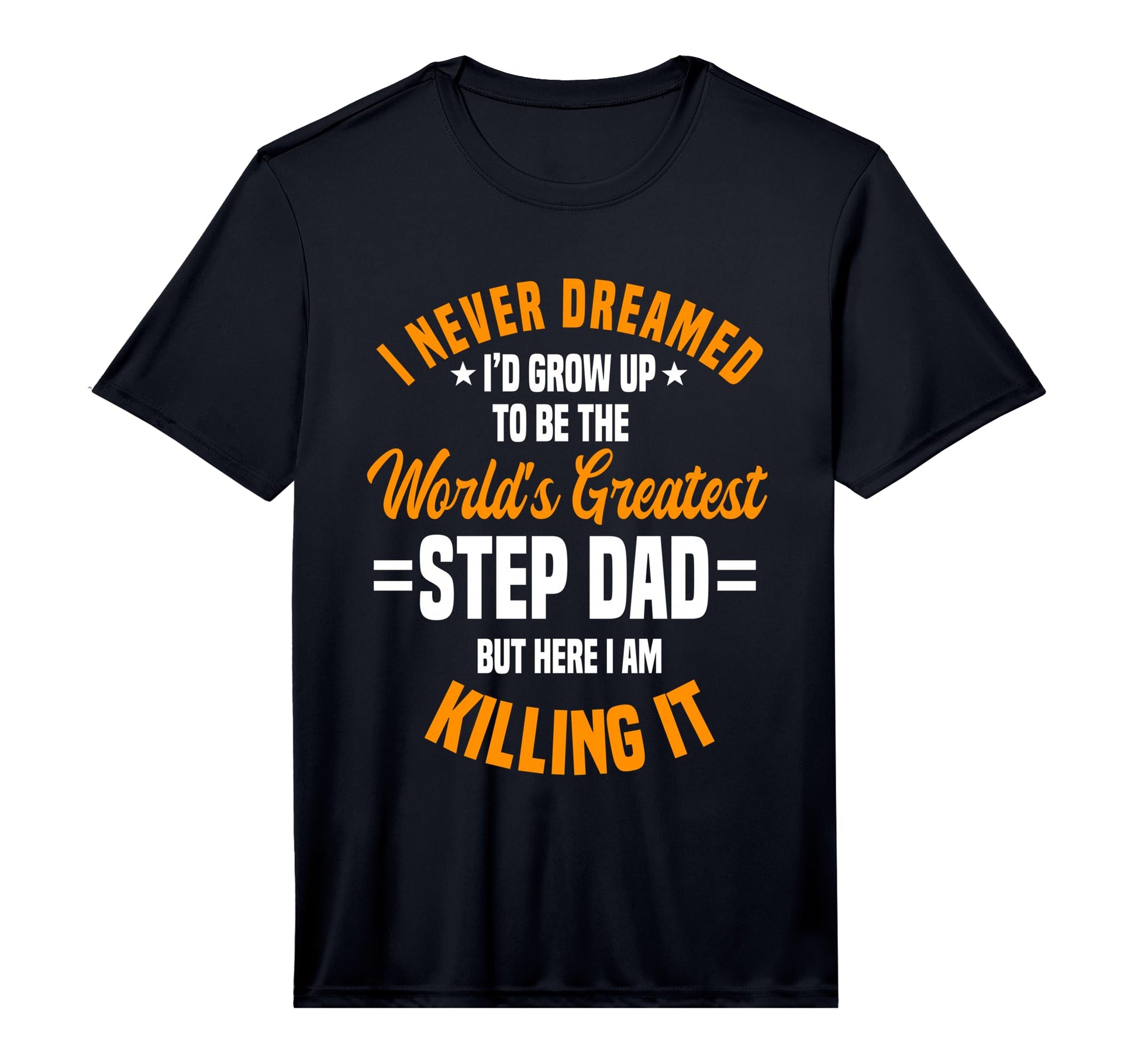 Mens Step Dad Stepfather Fathers Day T-Shirt - Aesthetic Graphic Unisex - T-Shirt, Sweatshirt, Hoodie