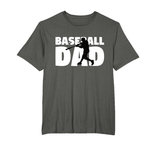 Baseball Dad Father Baseball T-Shirt - Streetwear Style for Adults - T-Shirt, Sweatshirt, Hoodie