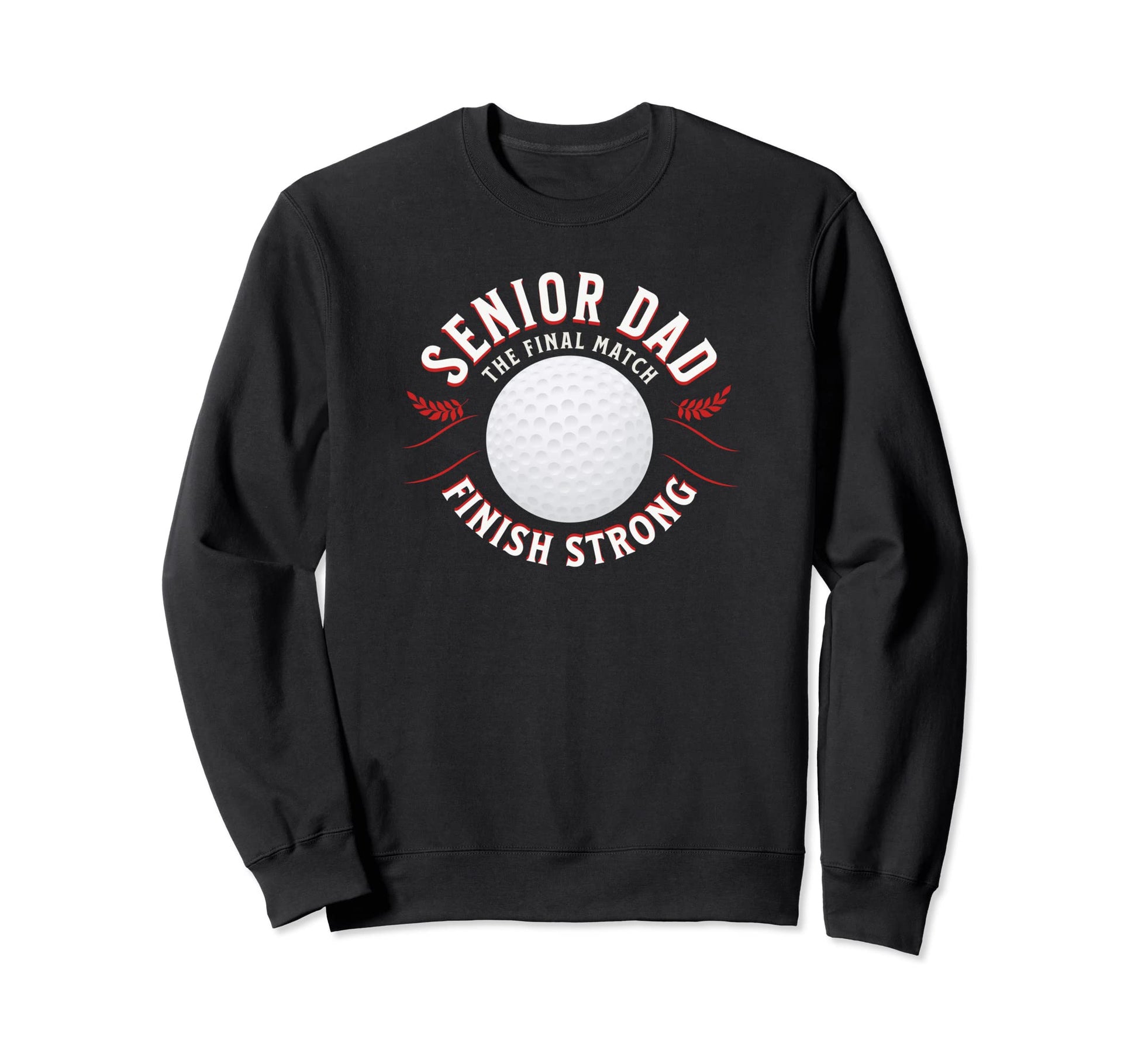 Golf Senior Night Golf Dad Hoodie - Graphic Print for Adults - T-Shirt, Sweatshirt, Hoodie