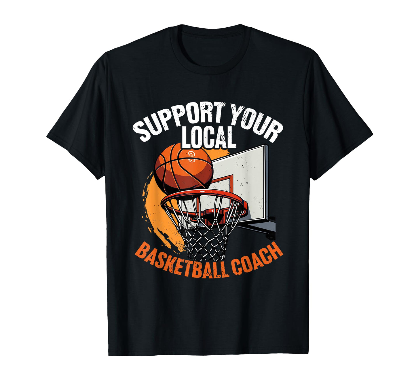 Basketball Coach Gift From Team Sweatshirt - Minimalist Print Men Women - T-Shirt, Sweatshirt, Hoodie