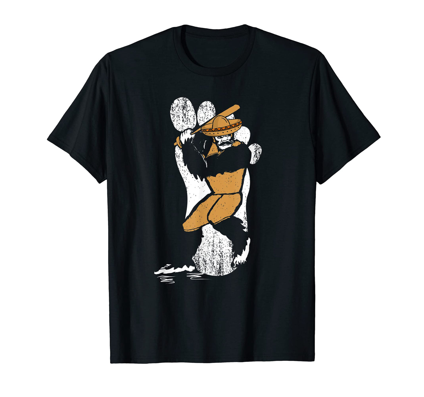Bigfoot Baseball Player Dad Funny T-Shirt - Streetwear Style for Adults - T-Shirt, Sweatshirt, Hoodie