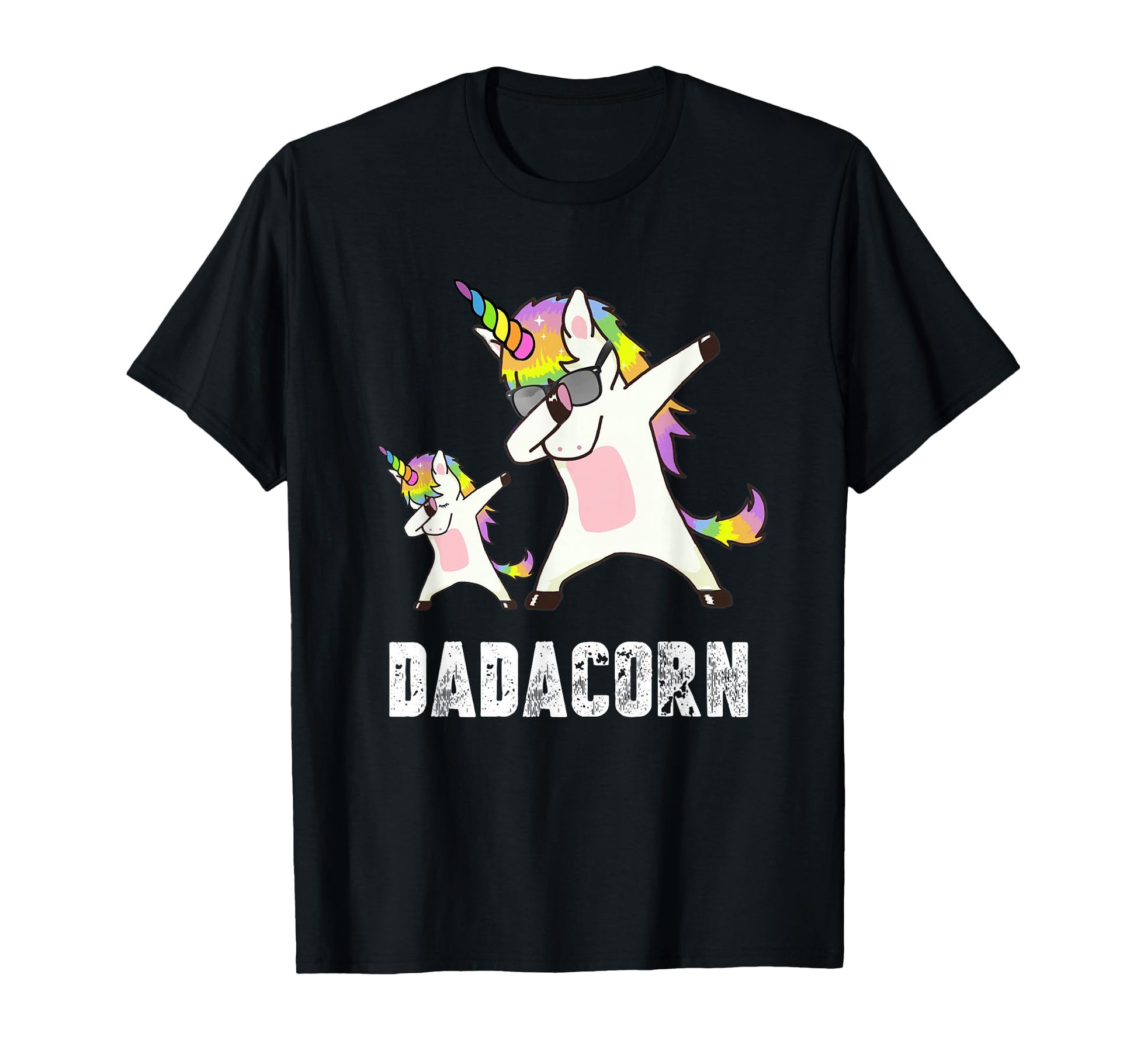 Dadacorn Unicorn Dad And Best Father T-Shirt - Novelty Apparel Unisex - T-Shirt, Sweatshirt, Hoodie