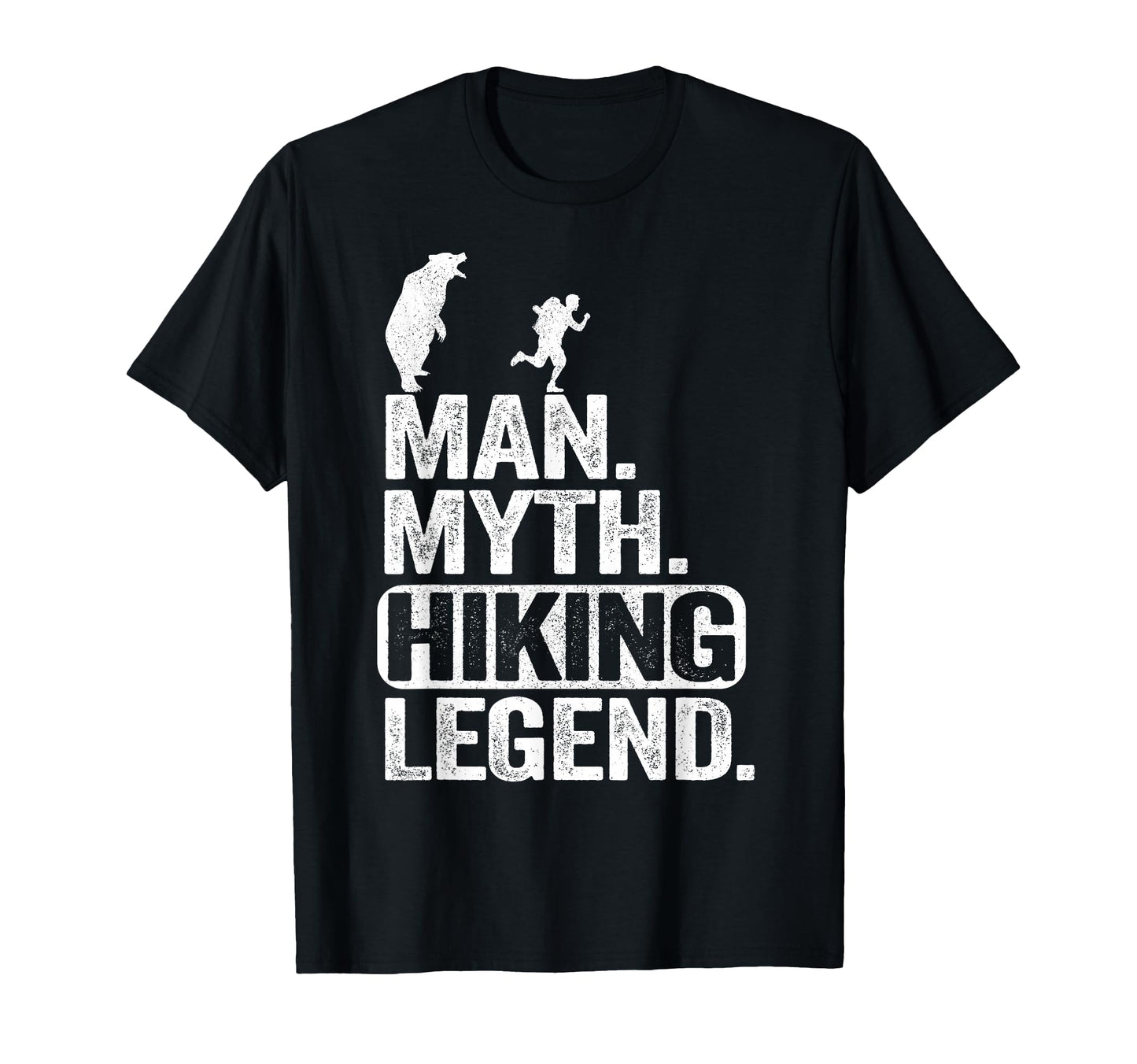Myth Hiking Legend Hiker Grandpa Bear T-Shirt - Streetwear Style Unisex - T-Shirt, Sweatshirt, Hoodie