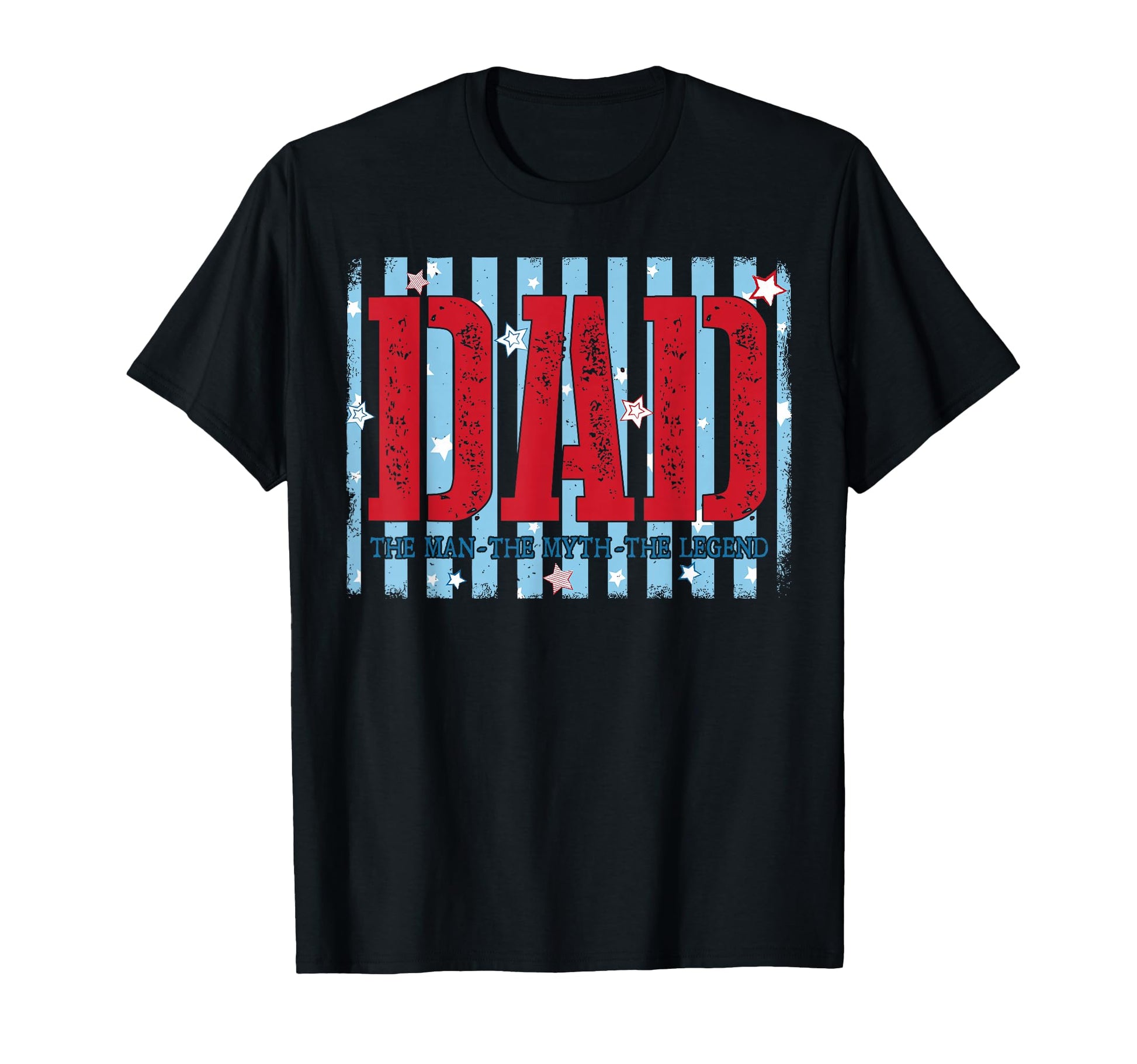 Dad Myth Legend Funny Fathers Day Mens T-Shirt - Aesthetic Graphic Unisex - T-Shirt, Sweatshirt, Hoodie