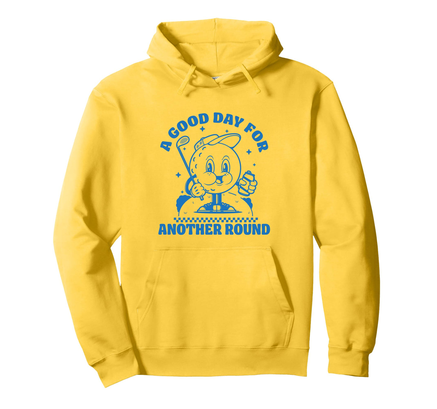 Good Day Another Round Golf Lover Funny Hoodie - Streetwear Style Unisex - T-Shirt, Sweatshirt, Hoodie