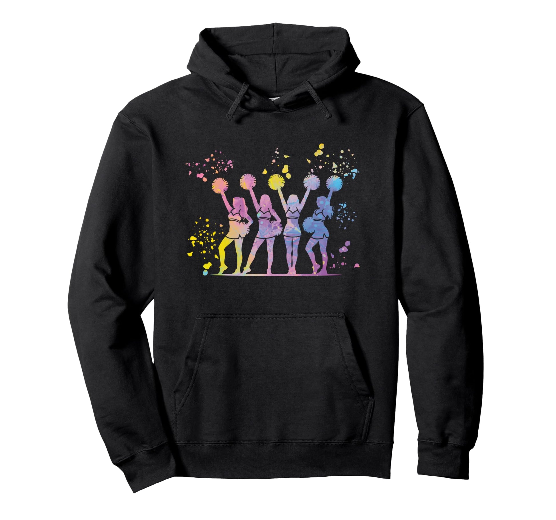 Cheerleader Team Cheer Mom Love Hoodie - Casual Everyday Wear Men Women - T-Shirt, Sweatshirt, Hoodie