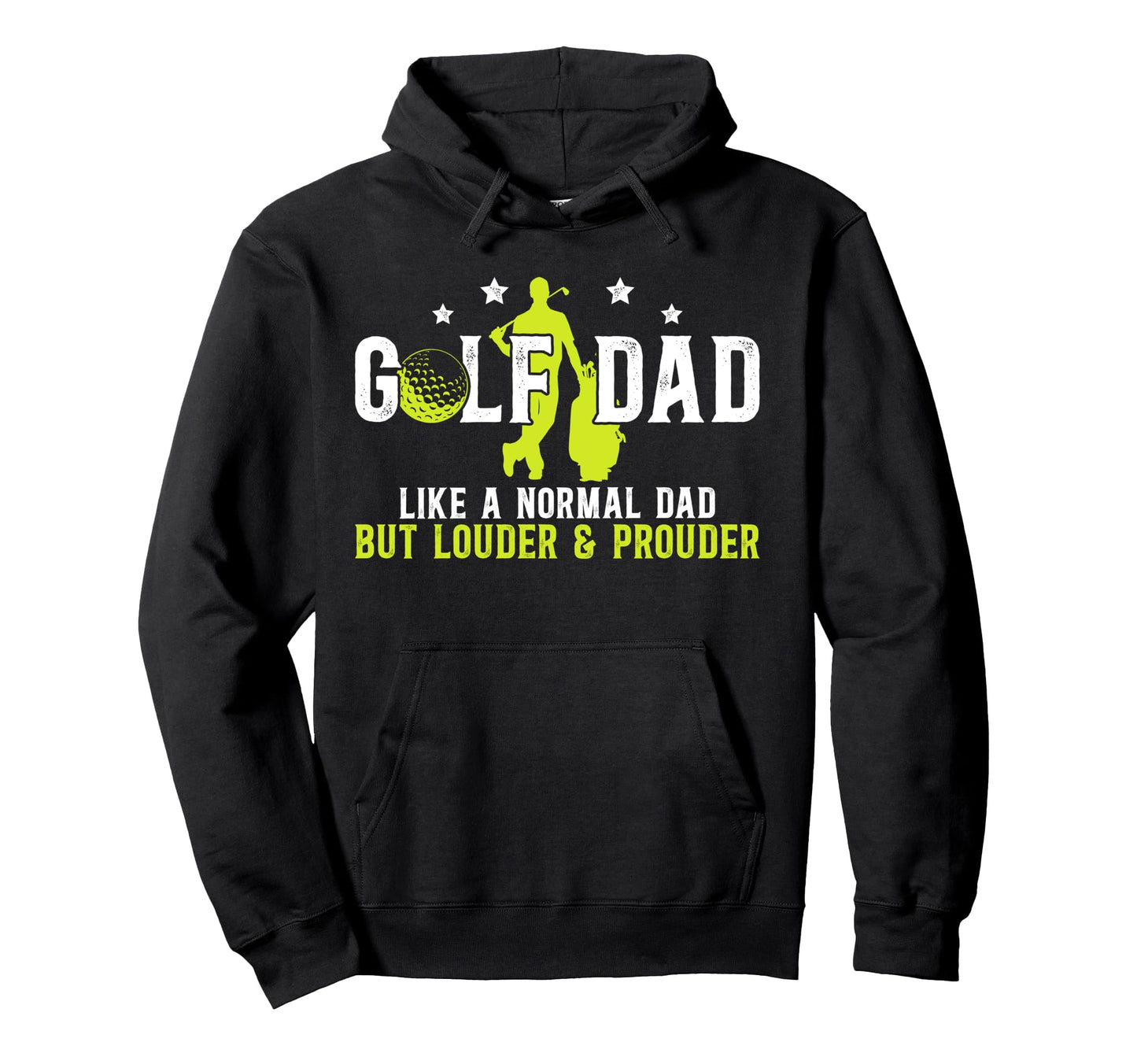 Golf Dad Definition Golfer Dad Golf Hoodie - Unique Graphic Men Women - T-Shirt, Sweatshirt, Hoodie