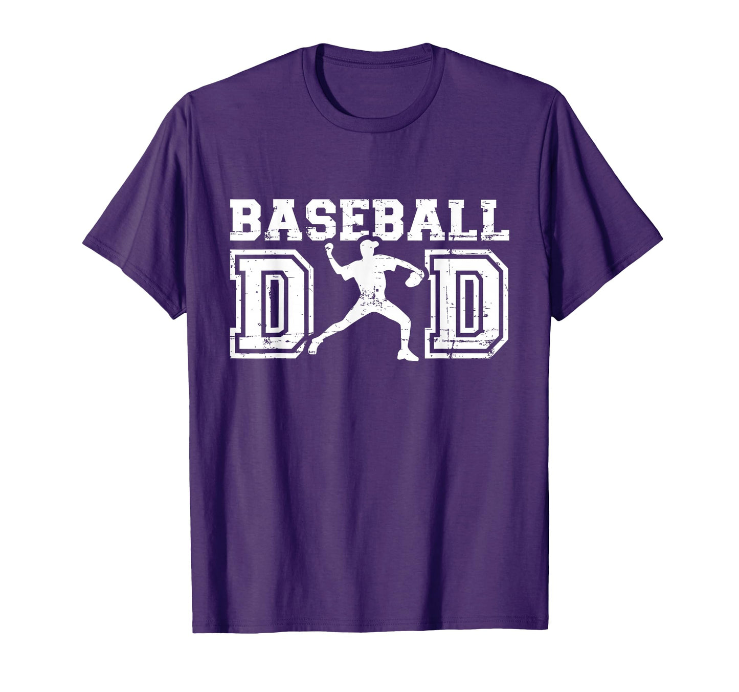 Baseball Dad Gift Fathers Day T-Shirt - Minimalist Print Unisex - T-Shirt, Sweatshirt, Hoodie