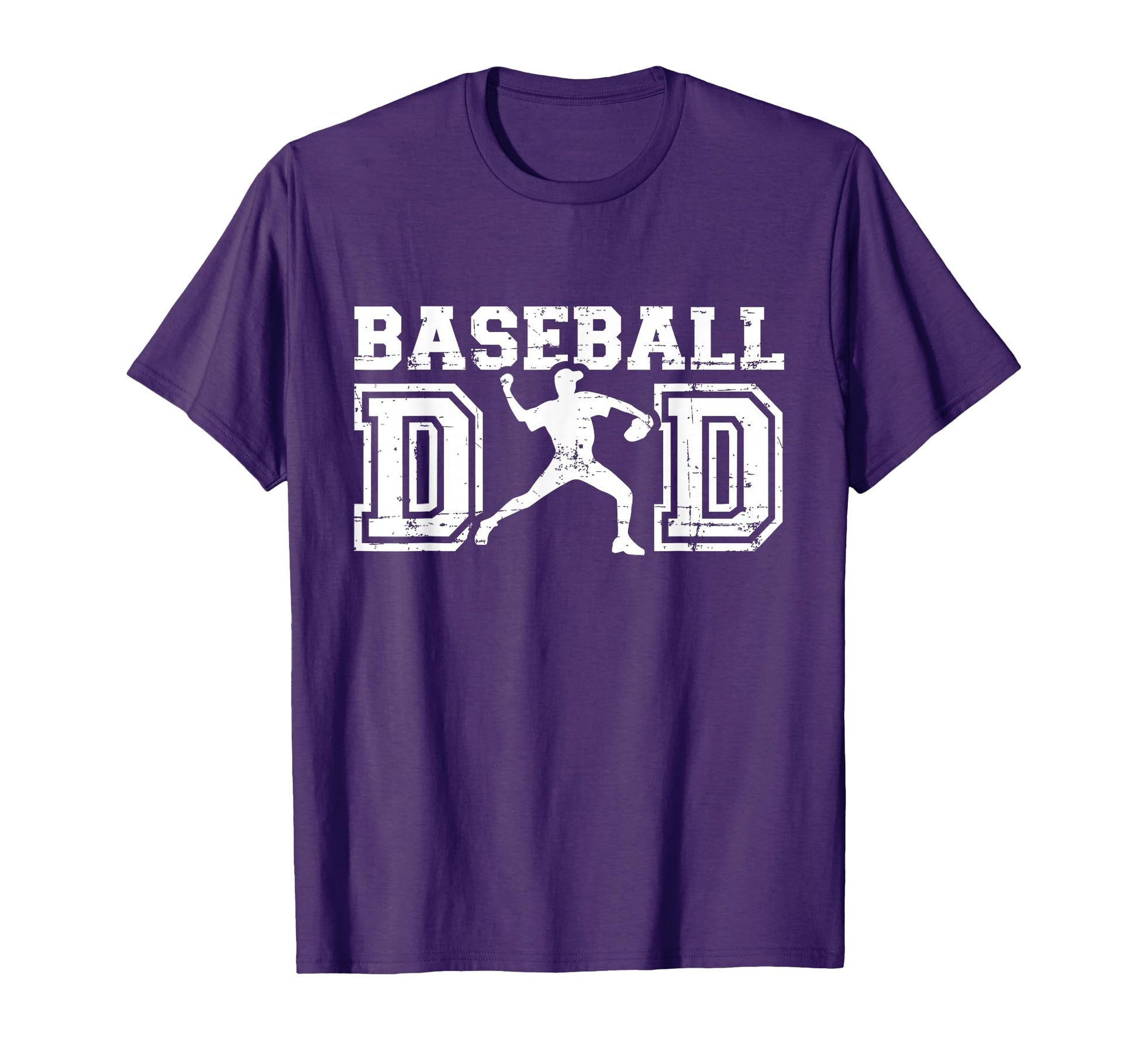 Baseball Dad Gift Fathers Day T-Shirt - Minimalist Print Unisex - T-Shirt, Sweatshirt, Hoodie