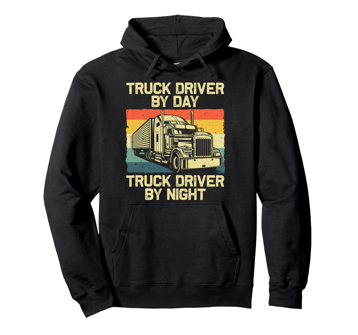Best Truck Driver Art Dad Trucking Hoodie - Aesthetic Graphic for Adults - T-Shirt, Sweatshirt, Hoodie