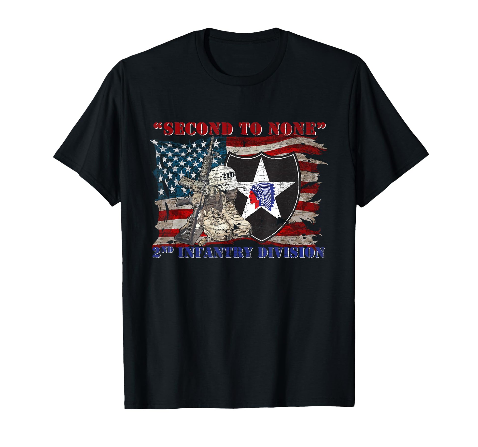 2Nd Infantry Division 2Nd Id 2Id T-Shirt - Streetwear Style for Adults - T-Shirt, Sweatshirt, Hoodie
